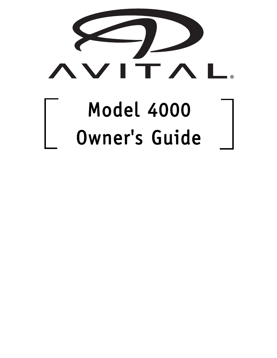 Avital Avital 4000 User Manual | 19 pages