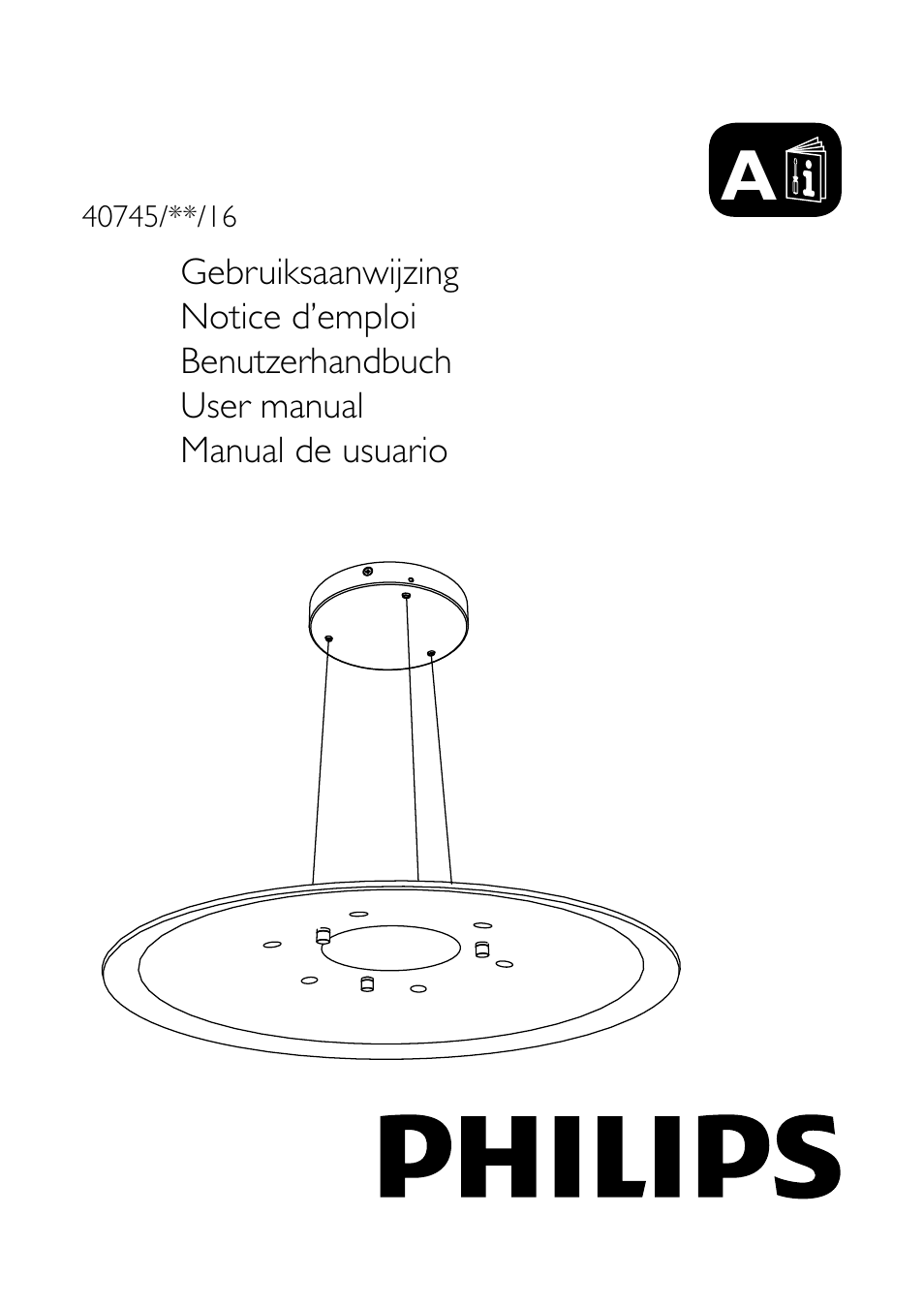 Philips Ledino Colgante User Manual | 8 pages