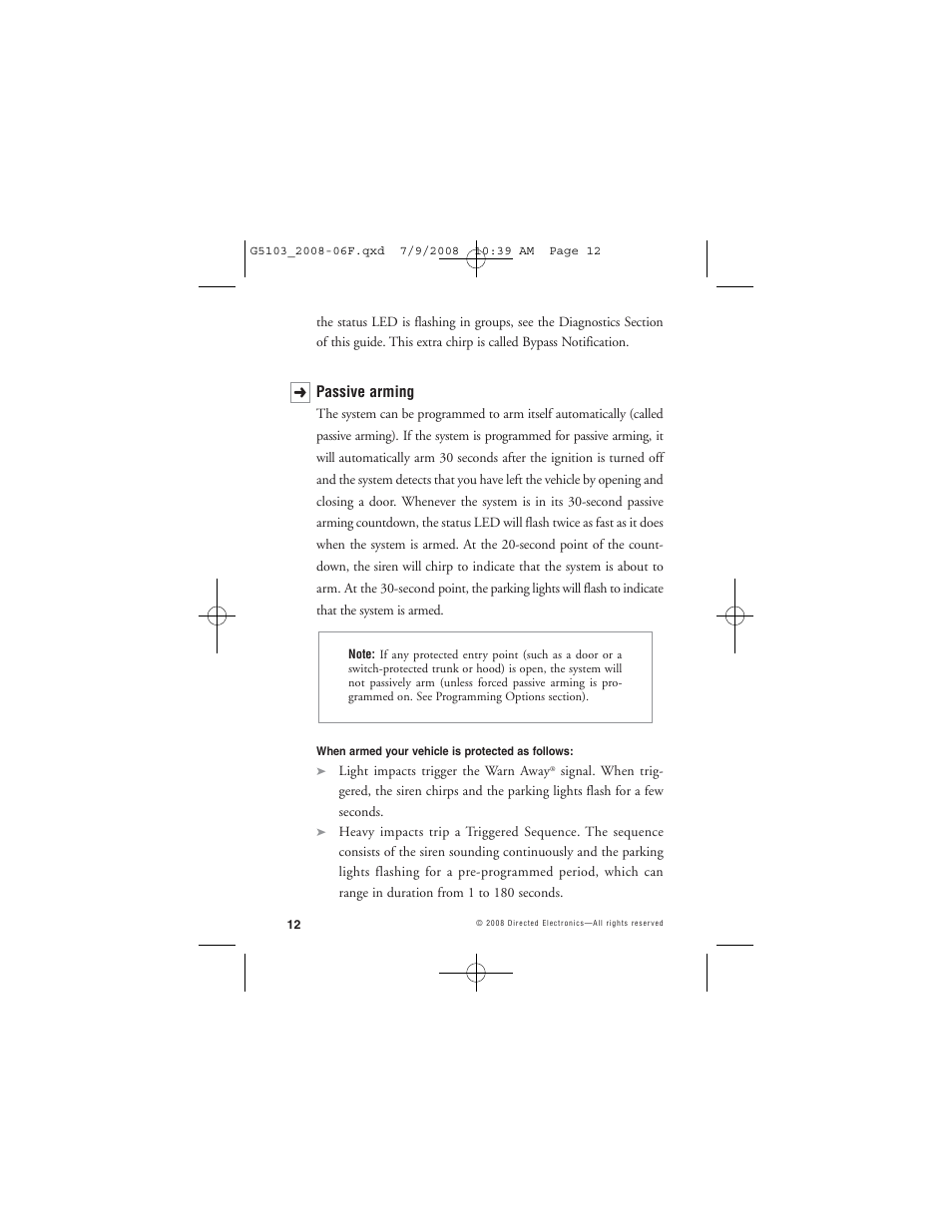 Avital G5103 User Manual | Page 15 / 43