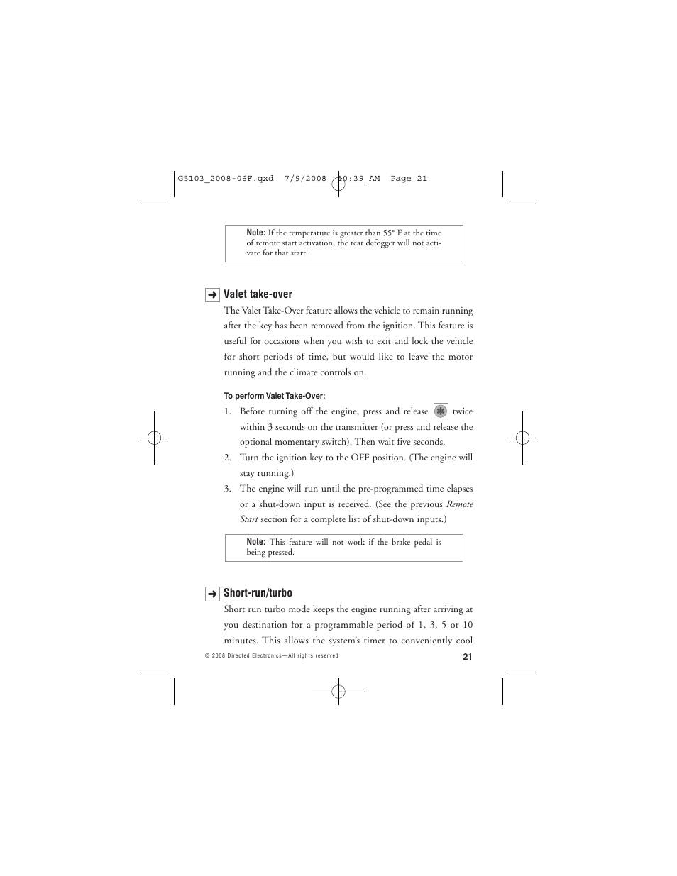 Avital G5103 User Manual | Page 24 / 43