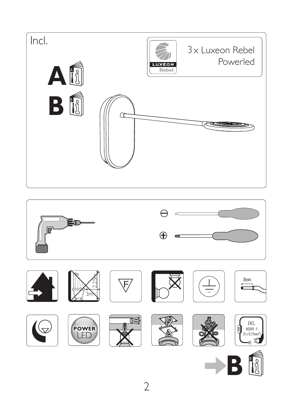 A i b i | Philips Ledino Aplique User Manual | Page 2 / 8