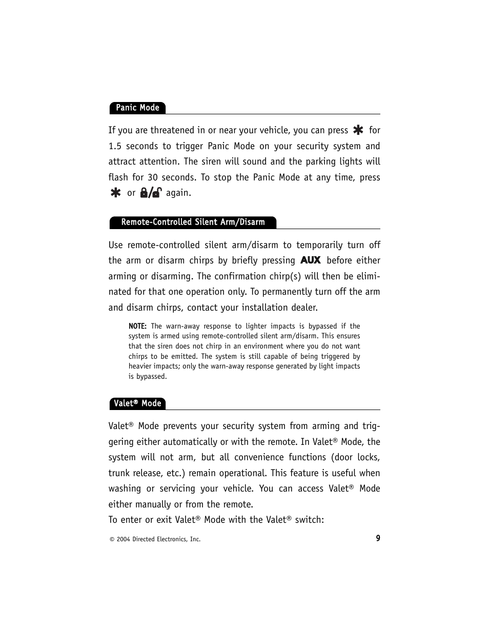 Avital 740T User Manual | Page 13 / 26