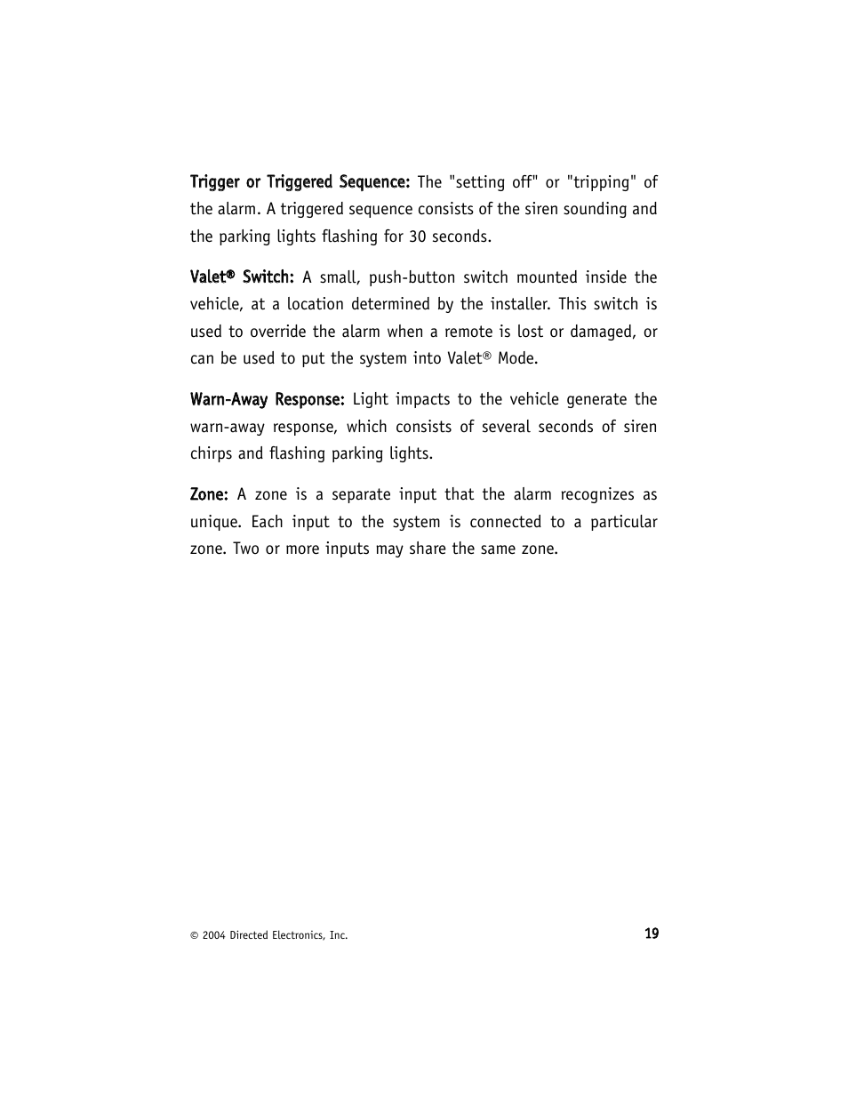 Avital 740T User Manual | Page 23 / 26
