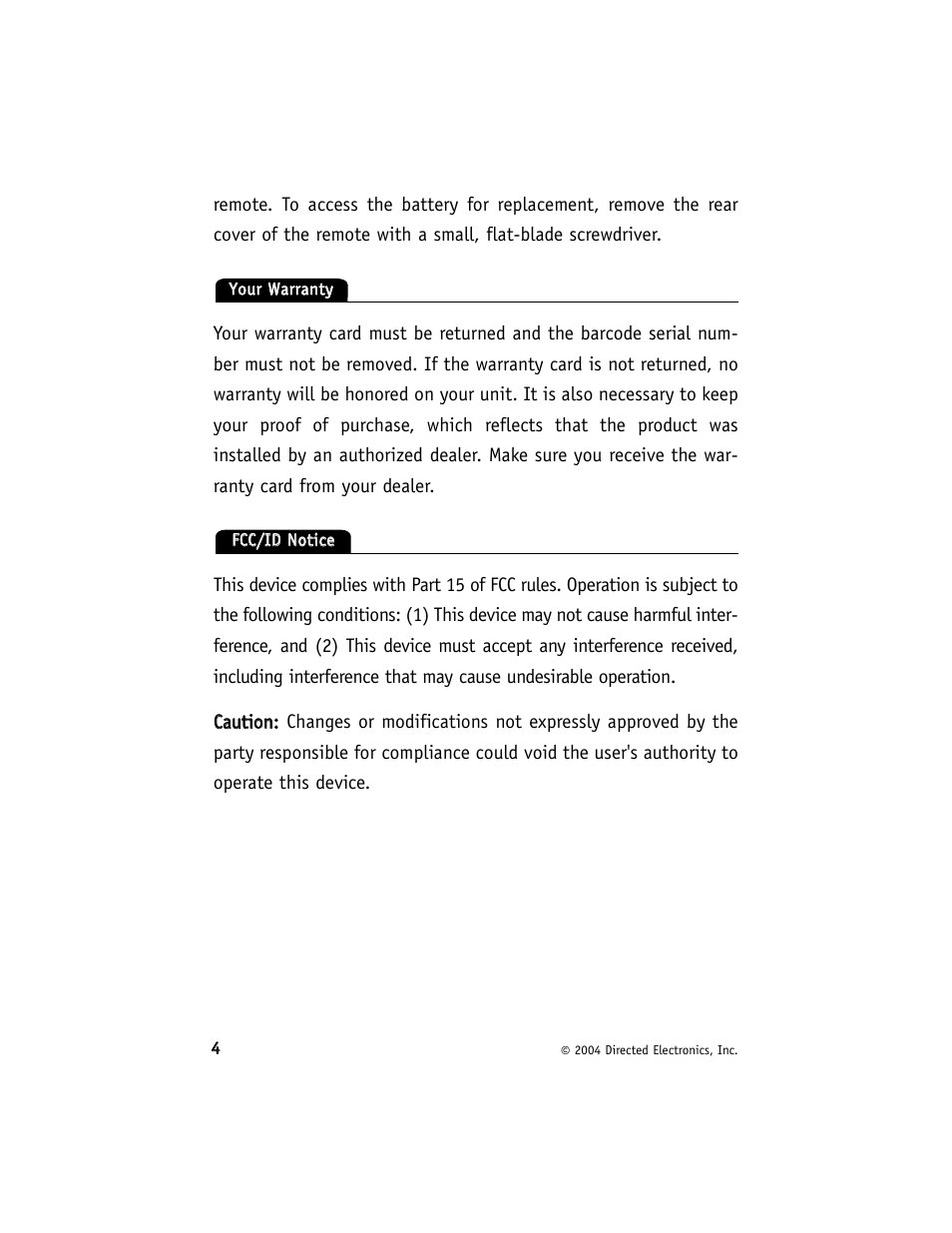Avital 740T User Manual | Page 8 / 26