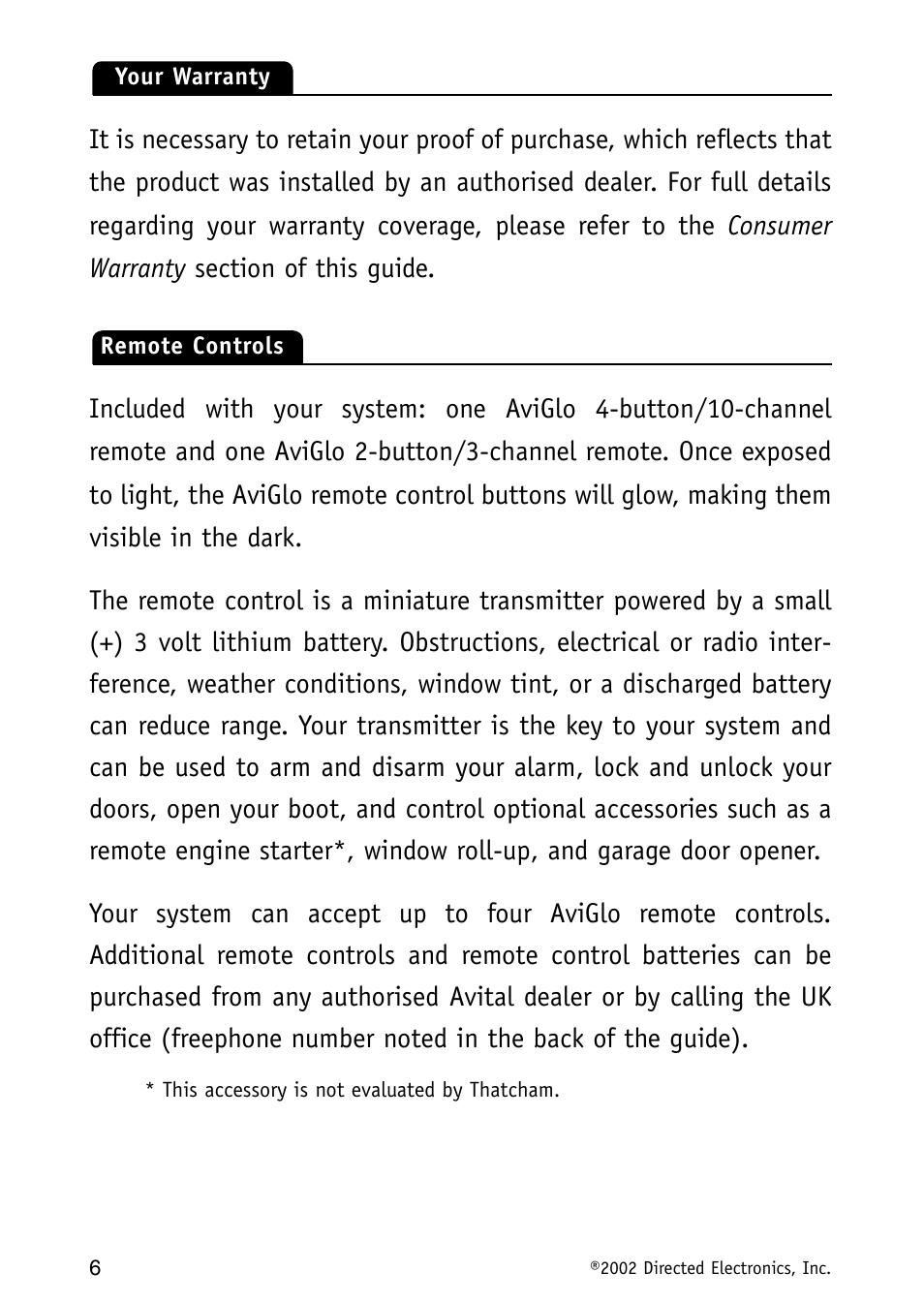 Avital MAXX2 User Manual | Page 6 / 34