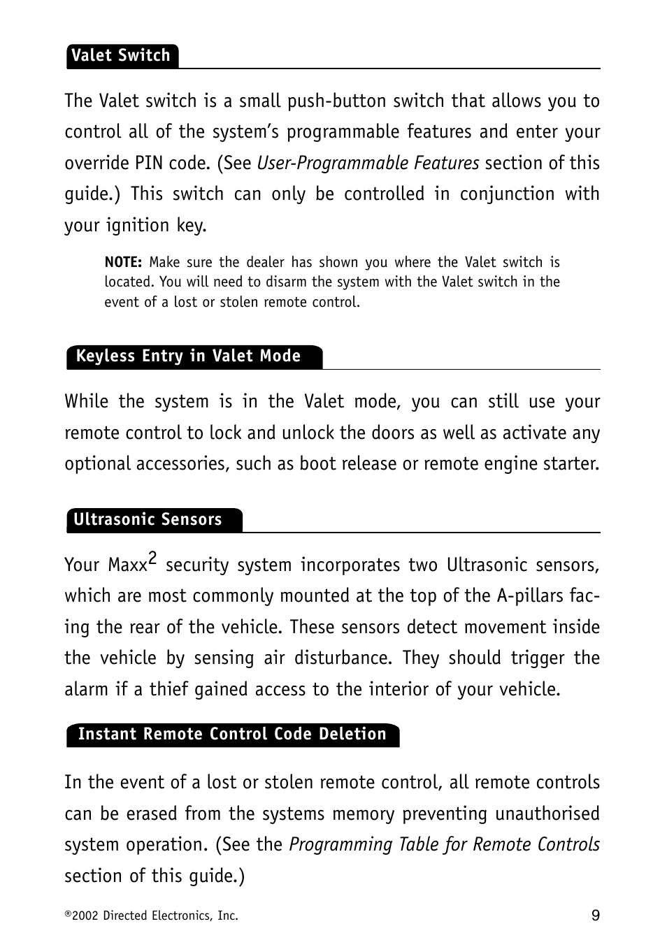 Avital MAXX2 User Manual | Page 9 / 34