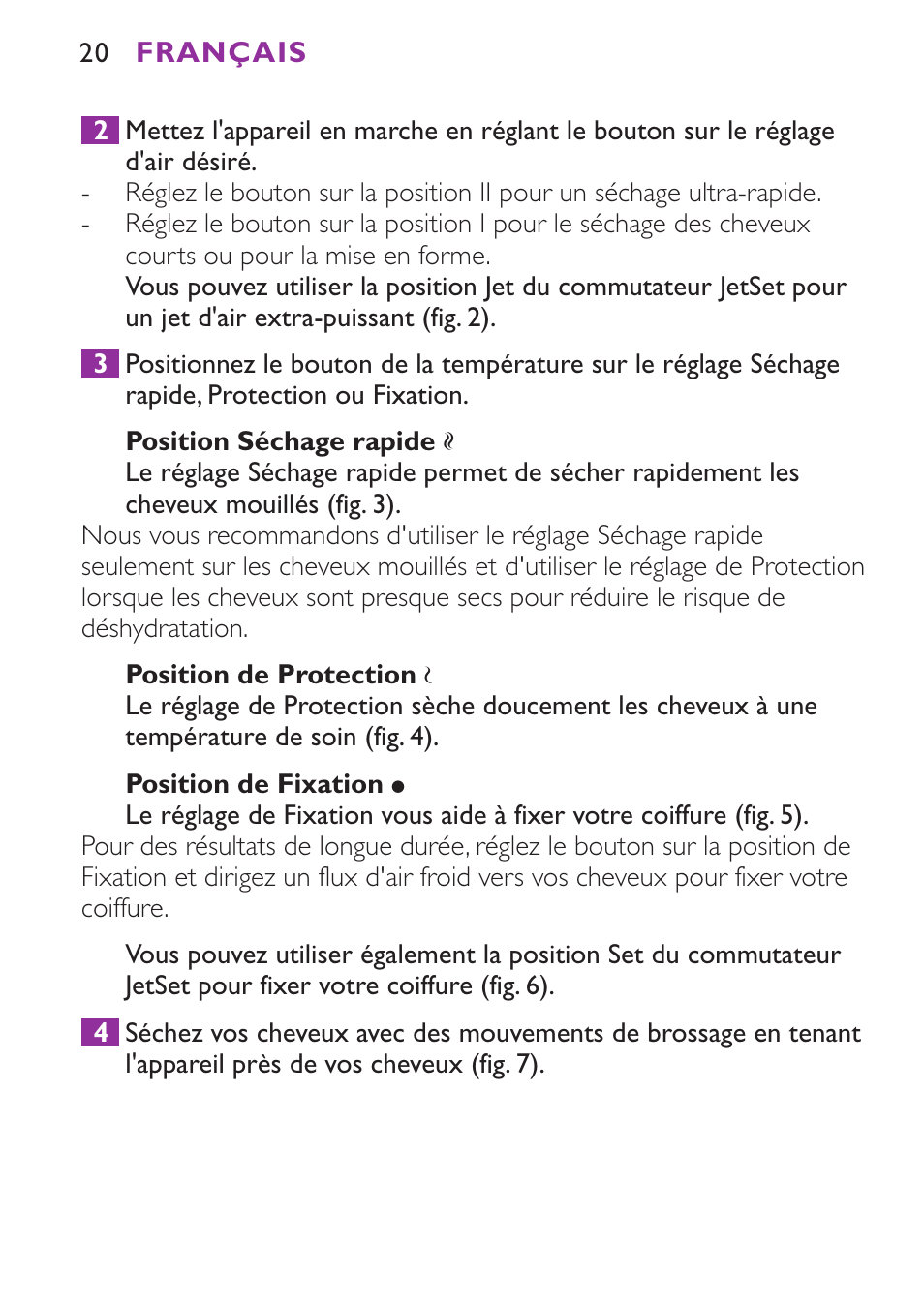 Philips Secador User Manual | Page 20 / 88