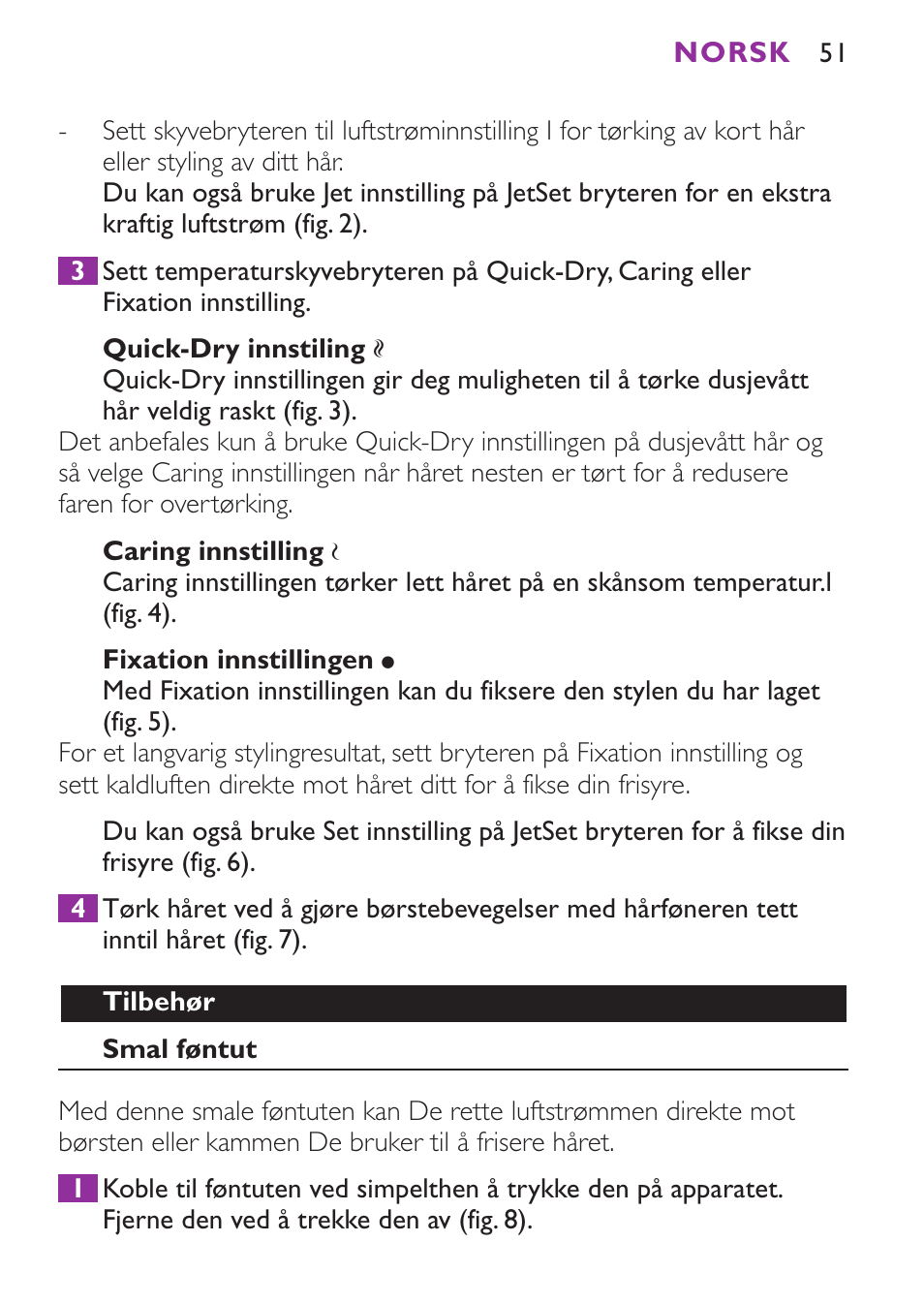 Philips Secador User Manual | Page 51 / 88