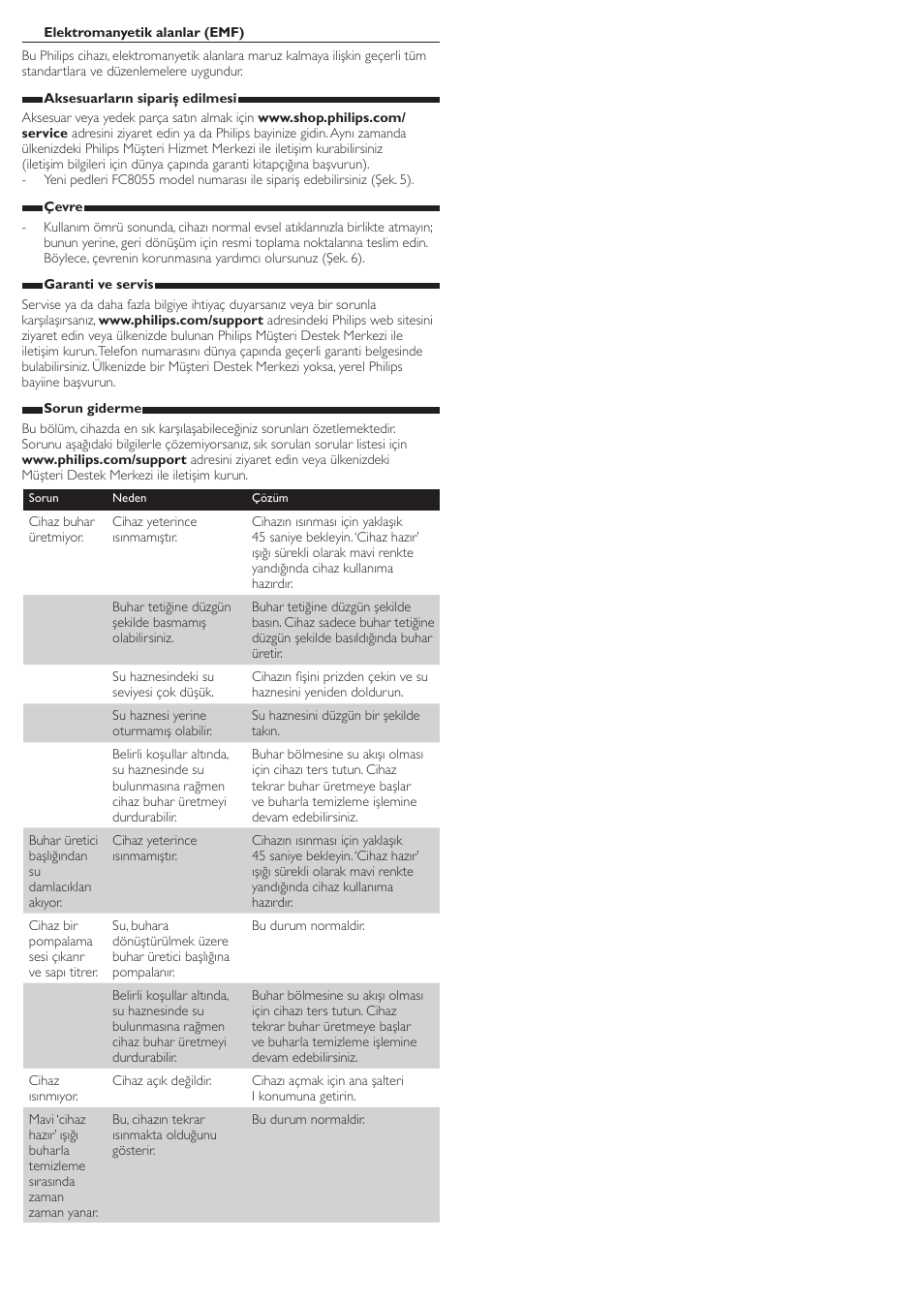 Philips SteamCleaner Multi Vaporeta de mano User Manual | Page 13 / 13