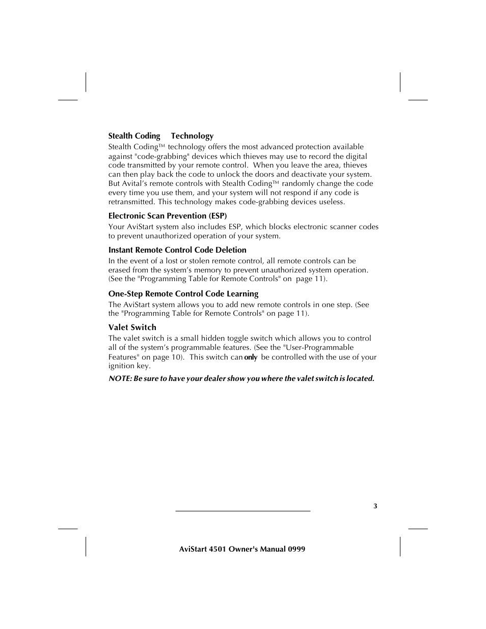 Avital AVISTART 4501 User Manual | Page 5 / 16
