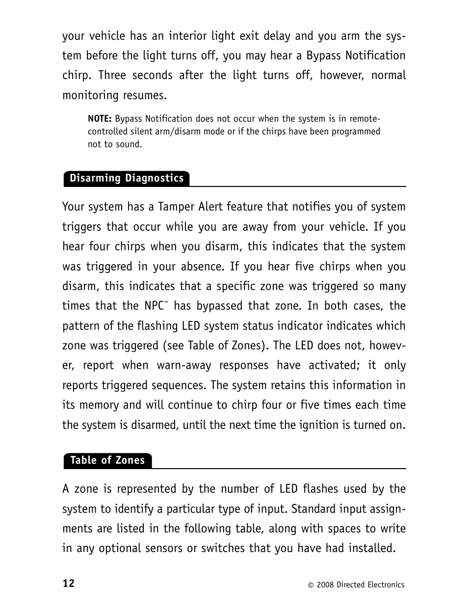 Avital 3100L User Manual | Page 16 / 24