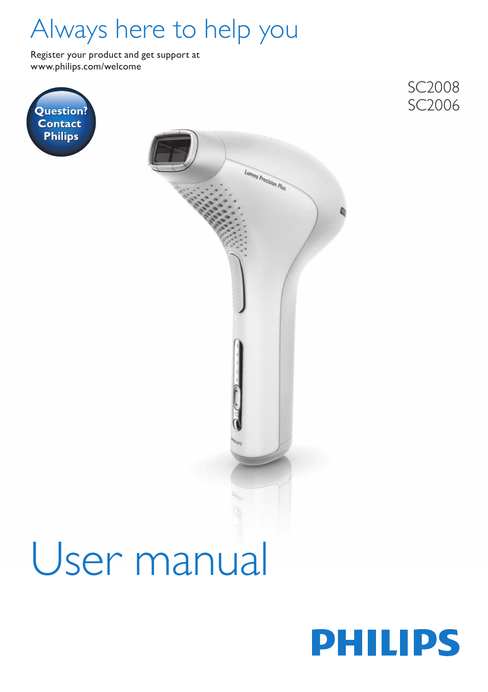 Philips Lumea Precision Sistema de eliminación de vello IPL User Manual | 114 pages