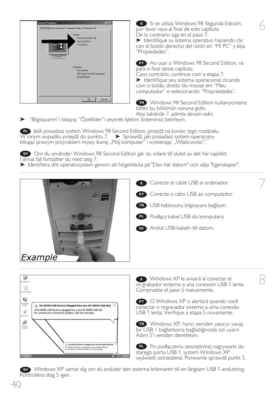 Philips How to for External Slimline ReWriters using Nero 7 User Manual | Page 40 / 72