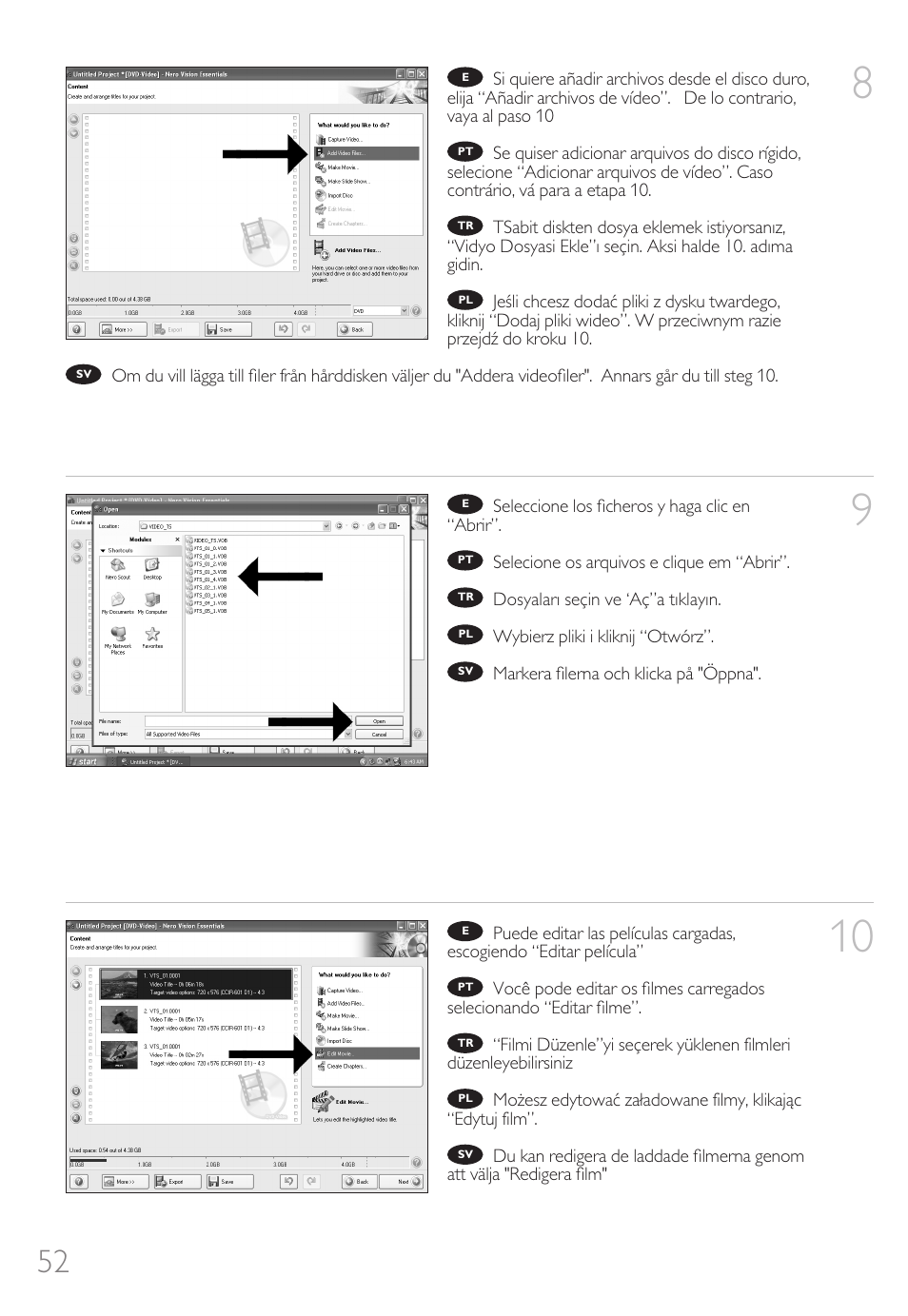 Philips How to for External Slimline ReWriters using Nero 7 User Manual | Page 52 / 72