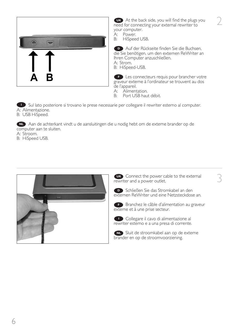 Philips How to for External Slimline ReWriters using Nero 7 User Manual | Page 6 / 72