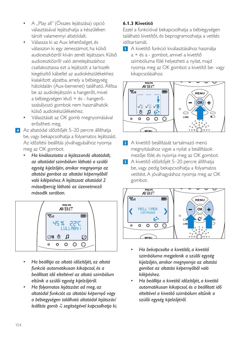 Philips AVENT Vigilabebés DECT User Manual | Page 154 / 460