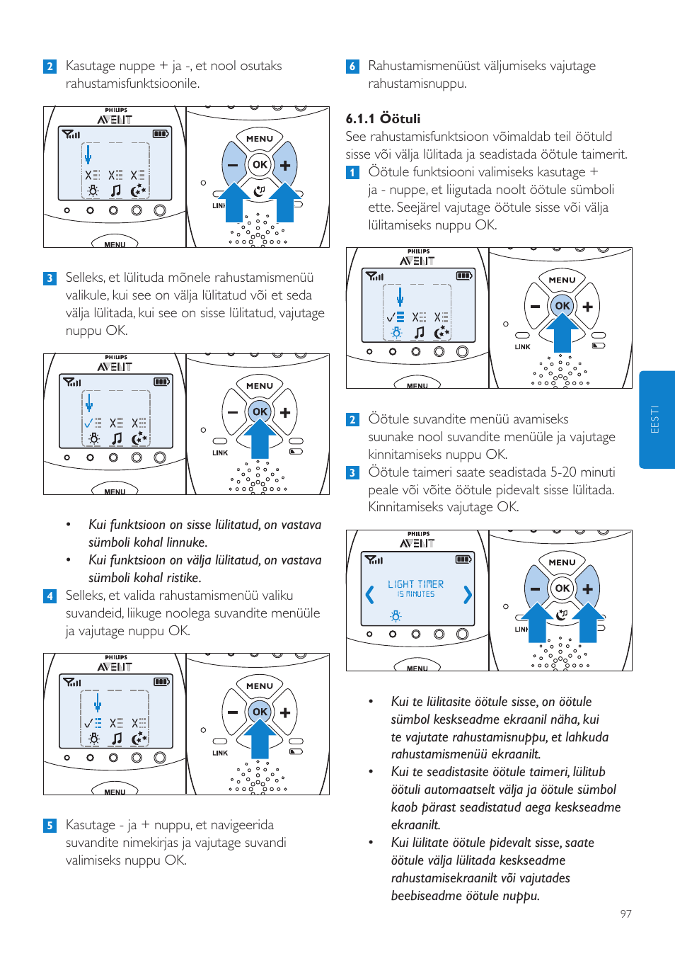 Philips AVENT Vigilabebés DECT User Manual | Page 97 / 460