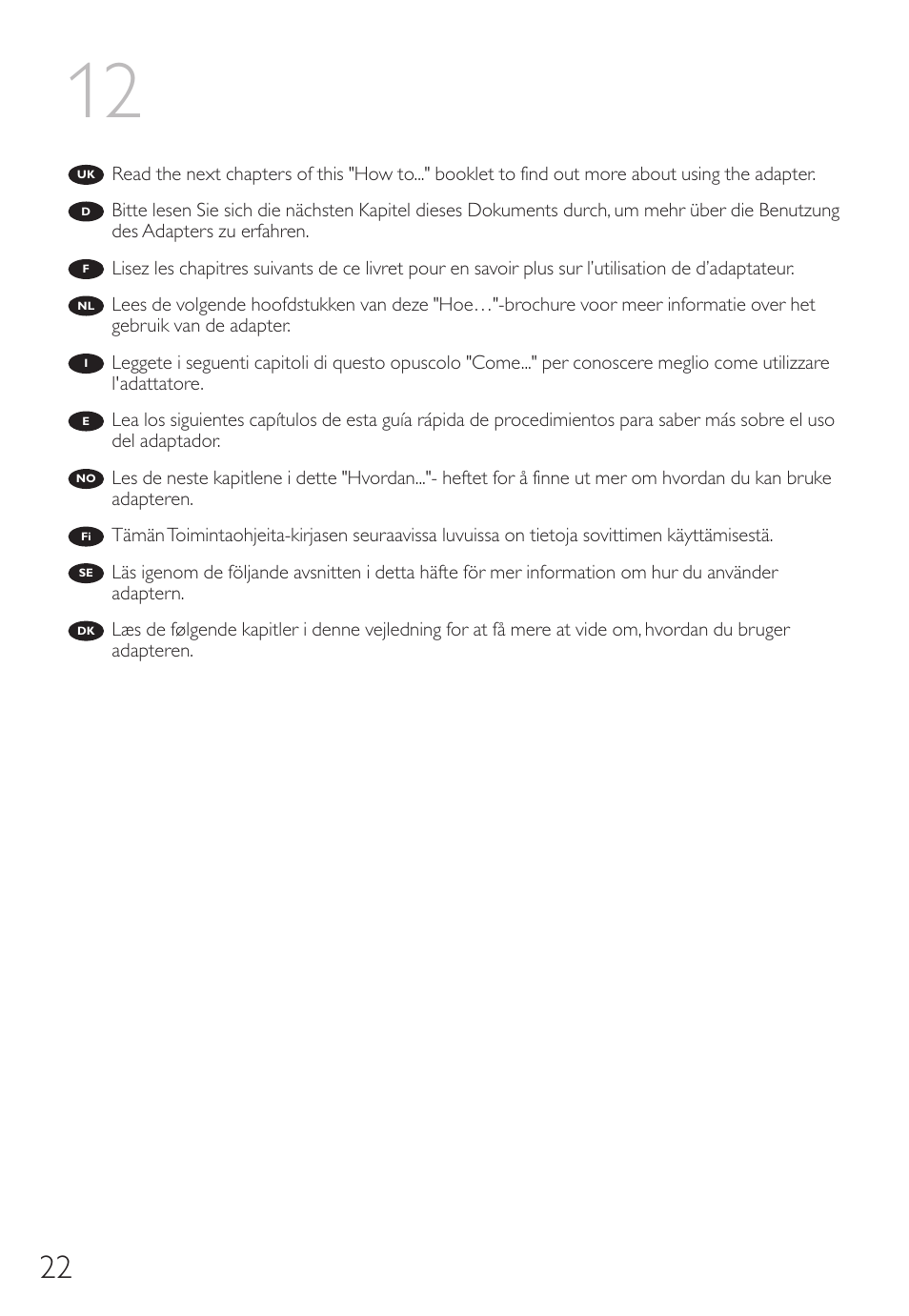 Philips Wireless Notebook Adapter User Manual | Page 22 / 60