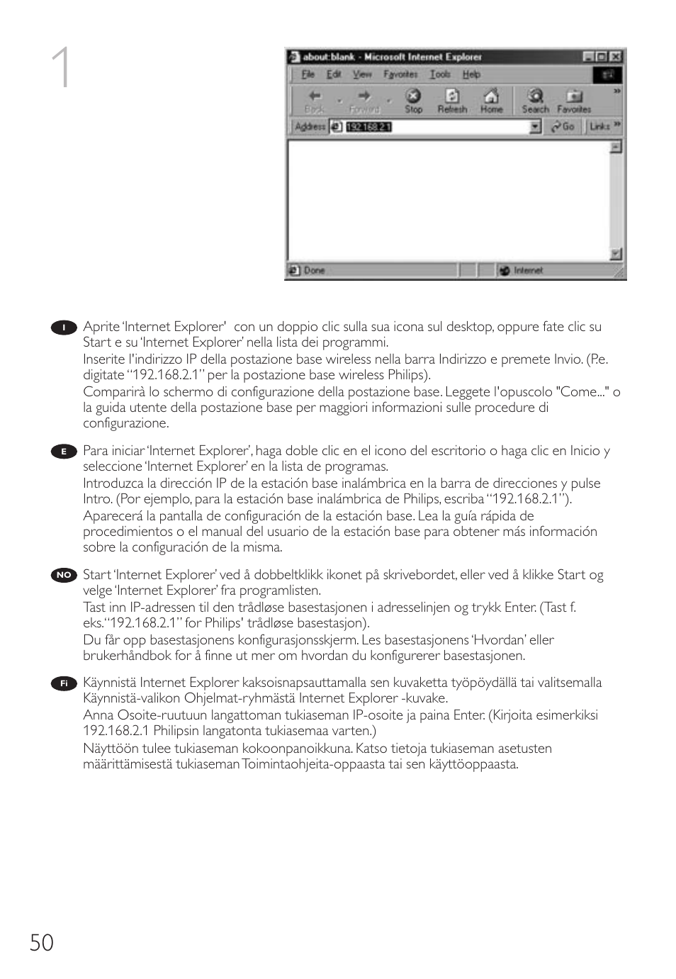 Philips Wireless Notebook Adapter User Manual | Page 50 / 60