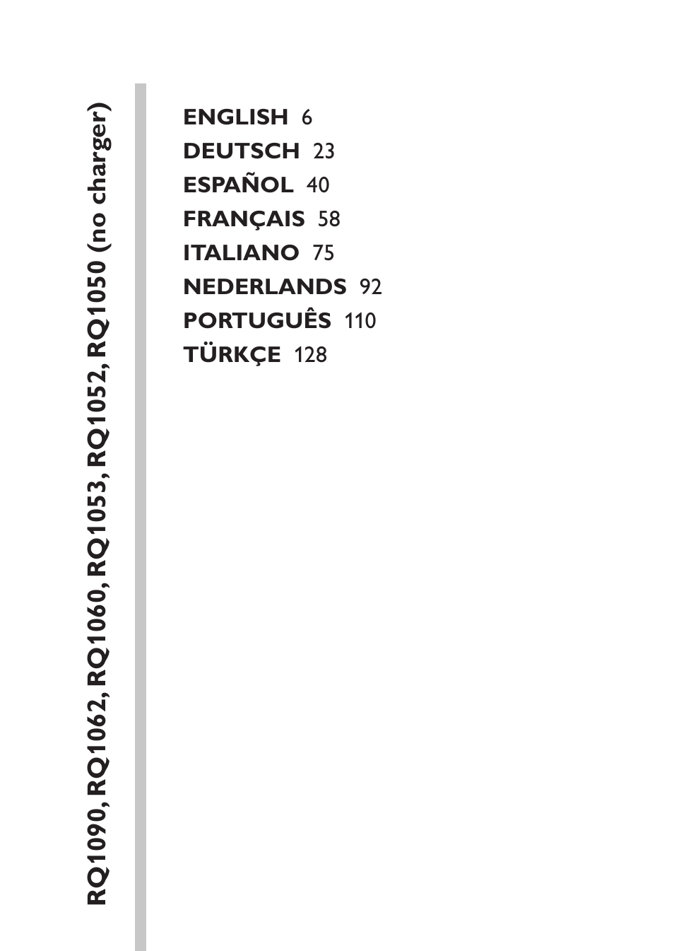 Philips Afeitadora eléctrica User Manual | Page 3 / 144