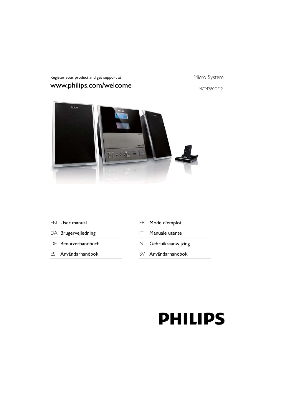 Philips Elegante microcadena User Manual | 192 pages