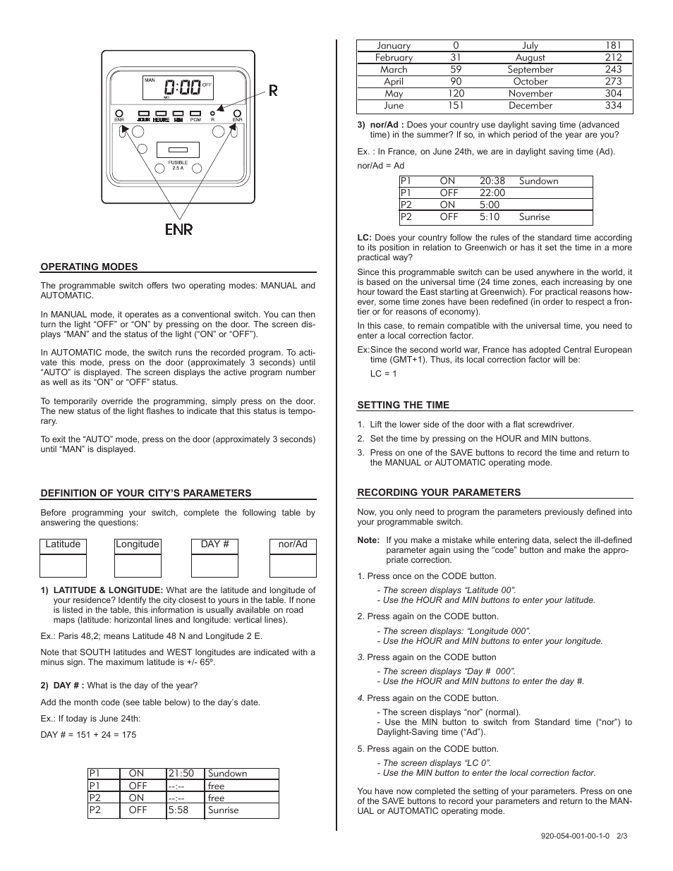 Aube Technologies TI054A-06-3W User Manual | Page 2 / 3