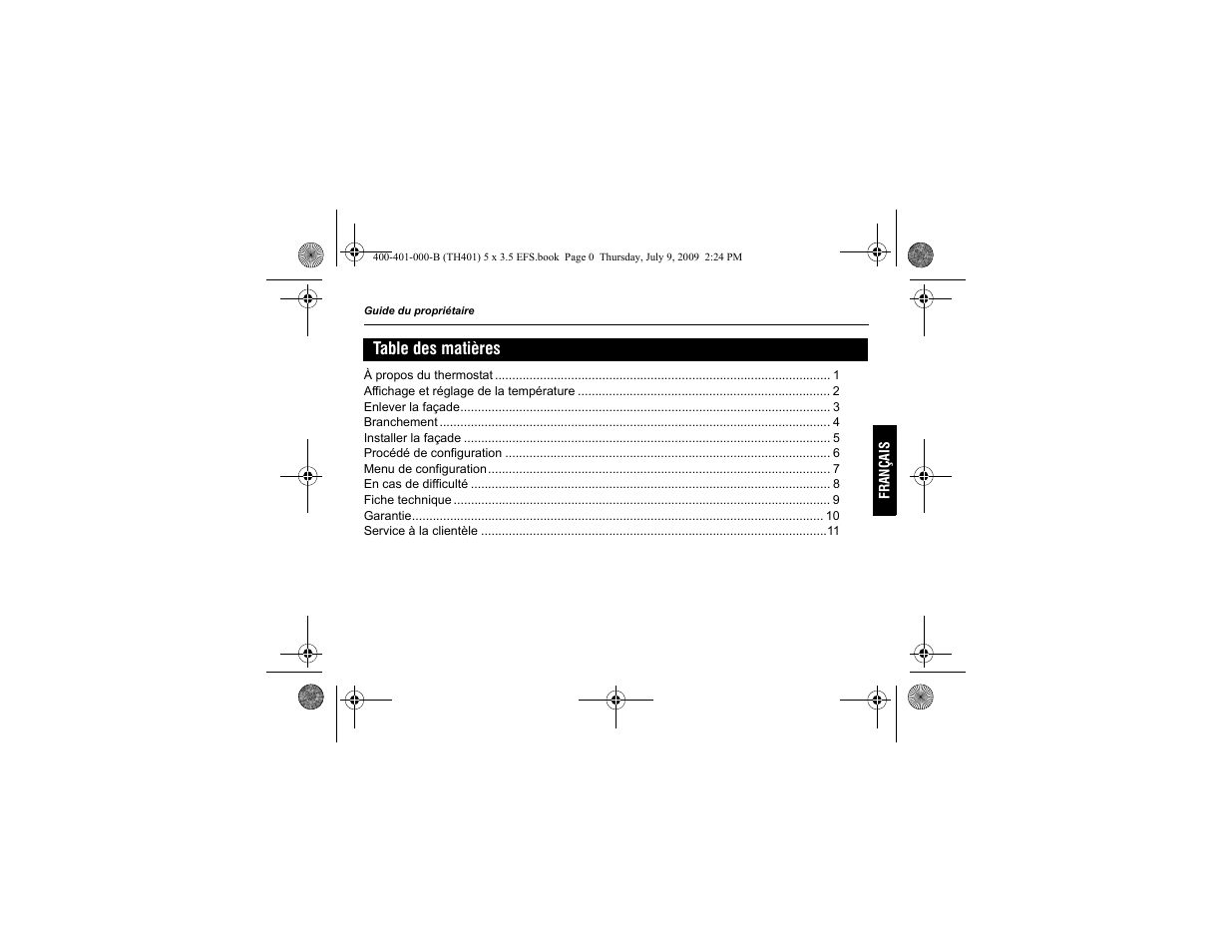 Aube Technologies TH401 User Manual | Page 15 / 40