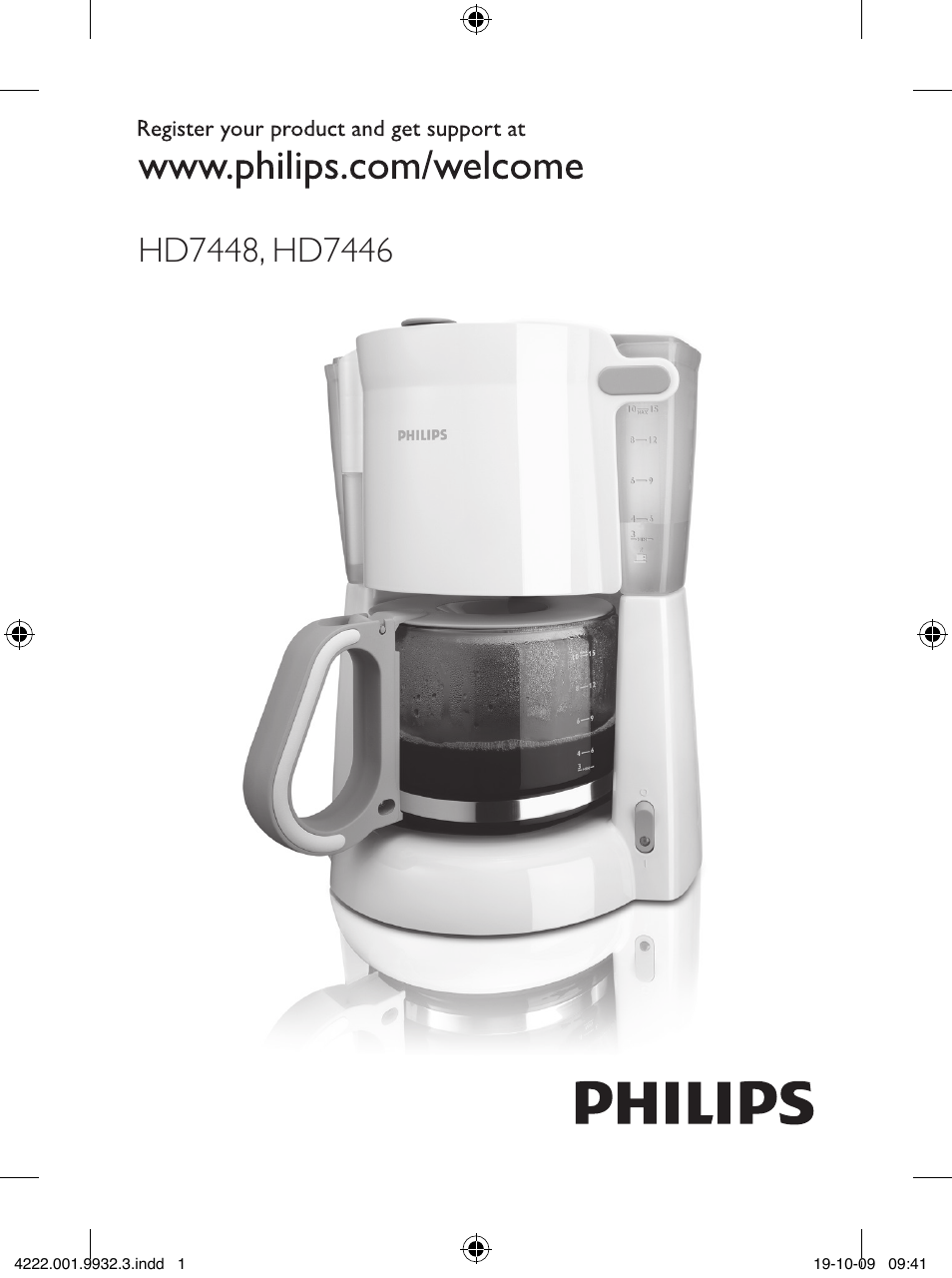 Philips Daily Collection Cafetera User Manual | 148 pages