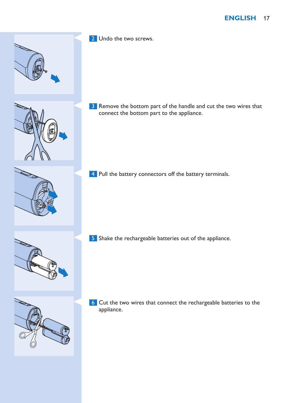 Replacement parts, Guarantee and service, Technical specifications | Philips fotodepiladora User Manual | Page 17 / 130