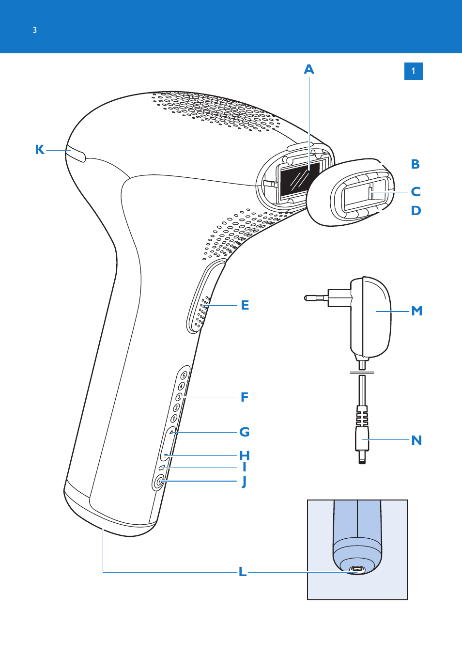 Philips fotodepiladora User Manual | Page 3 / 130