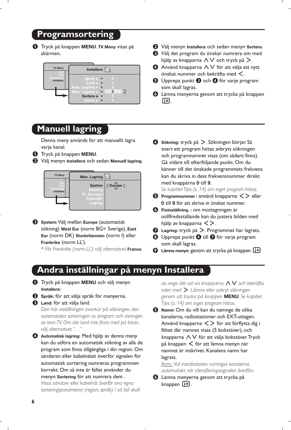 Philips Flat TV User Manual | Page 106 / 256