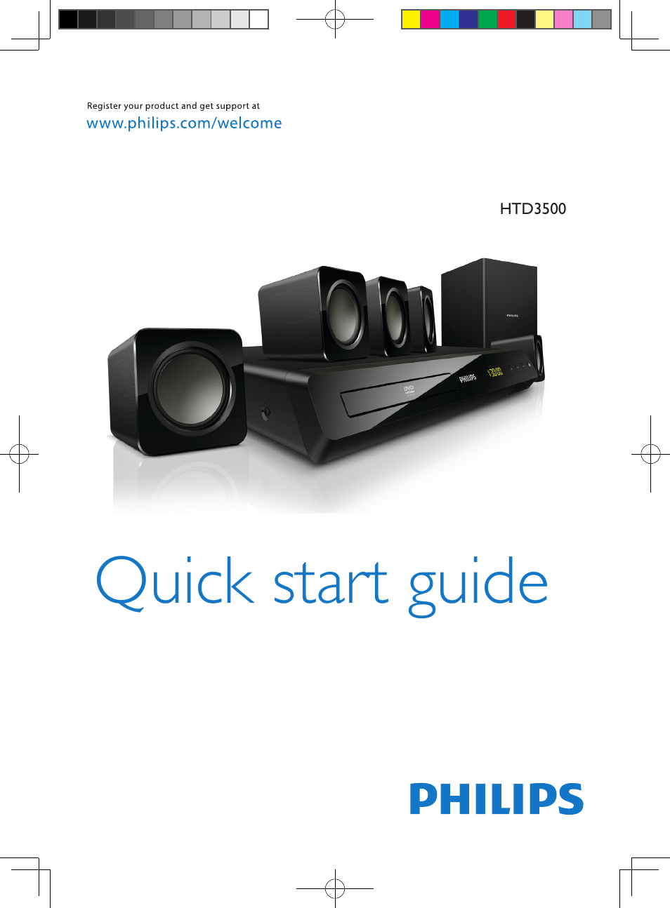 Philips Sistema de cine en casa 5.1 User Manual | 8 pages