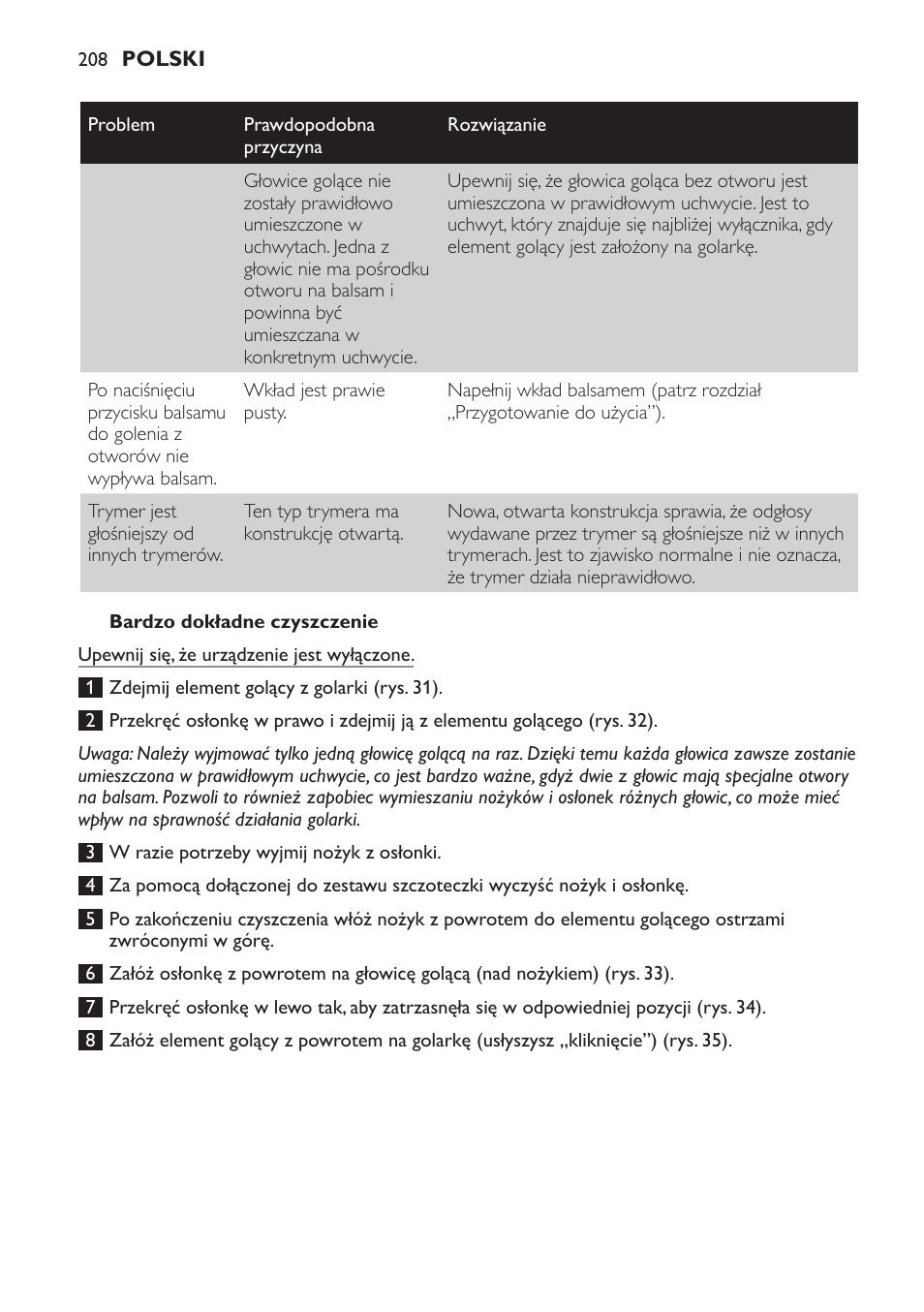 Philips Afeitadora NIVEA FOR MEN User Manual | Page 208 / 358