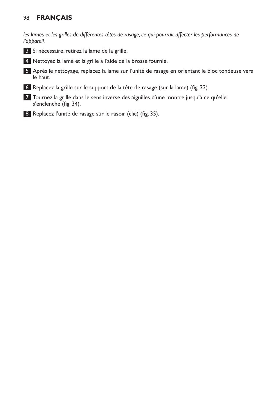 Philips Afeitadora NIVEA FOR MEN User Manual | Page 98 / 358