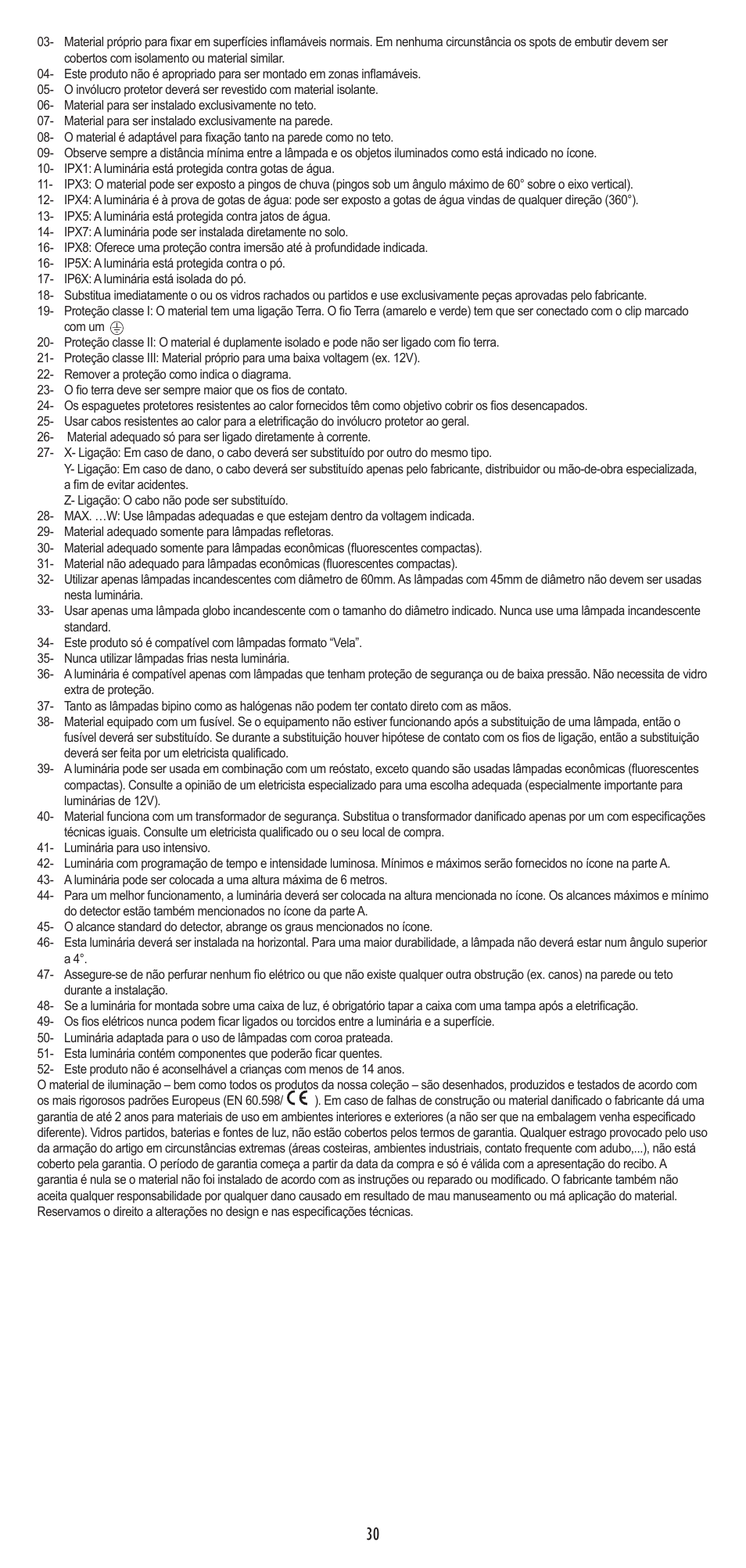 Philips myBathroom Foco empotrable User Manual | Page 30 / 32
