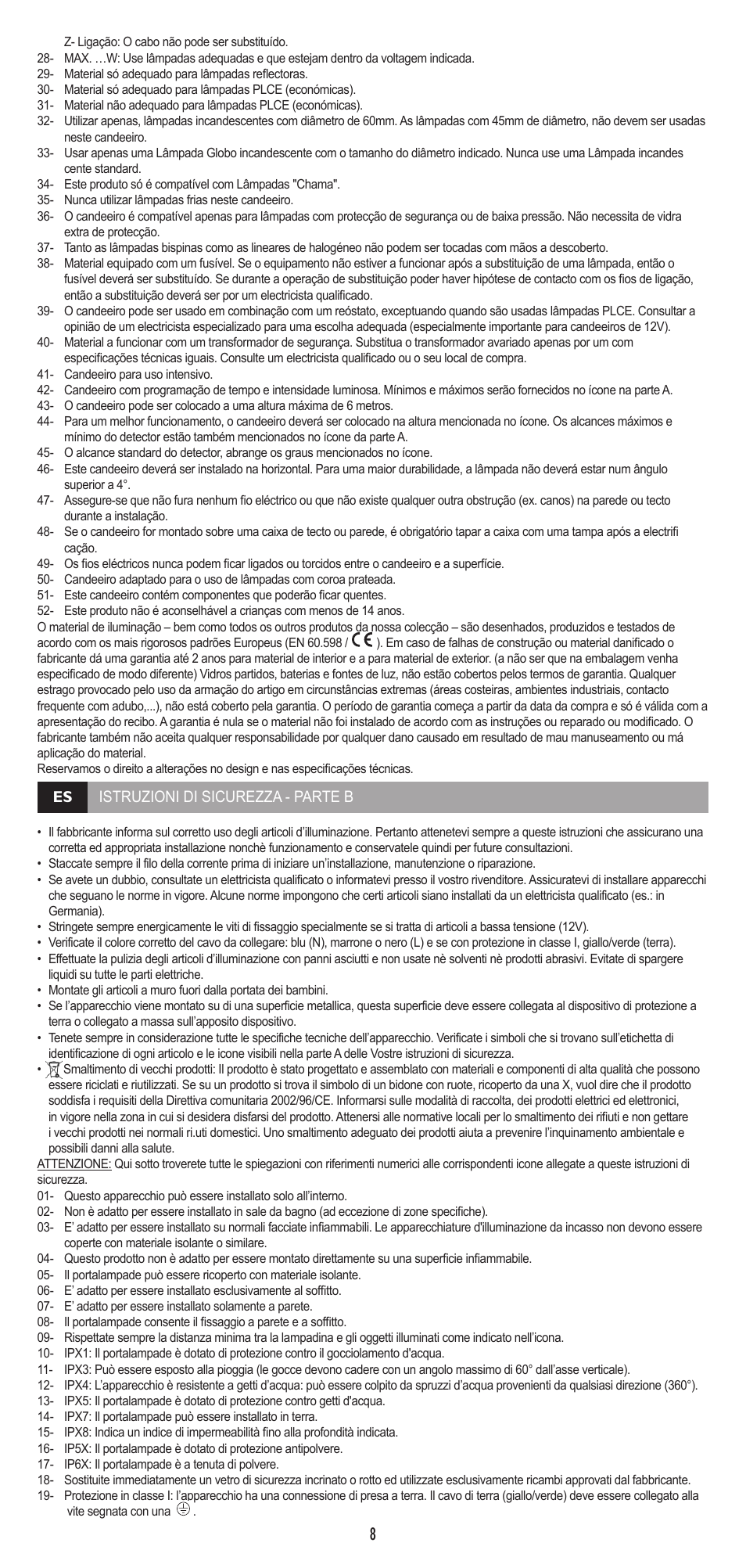 Philips myBathroom Foco empotrable User Manual | Page 8 / 32