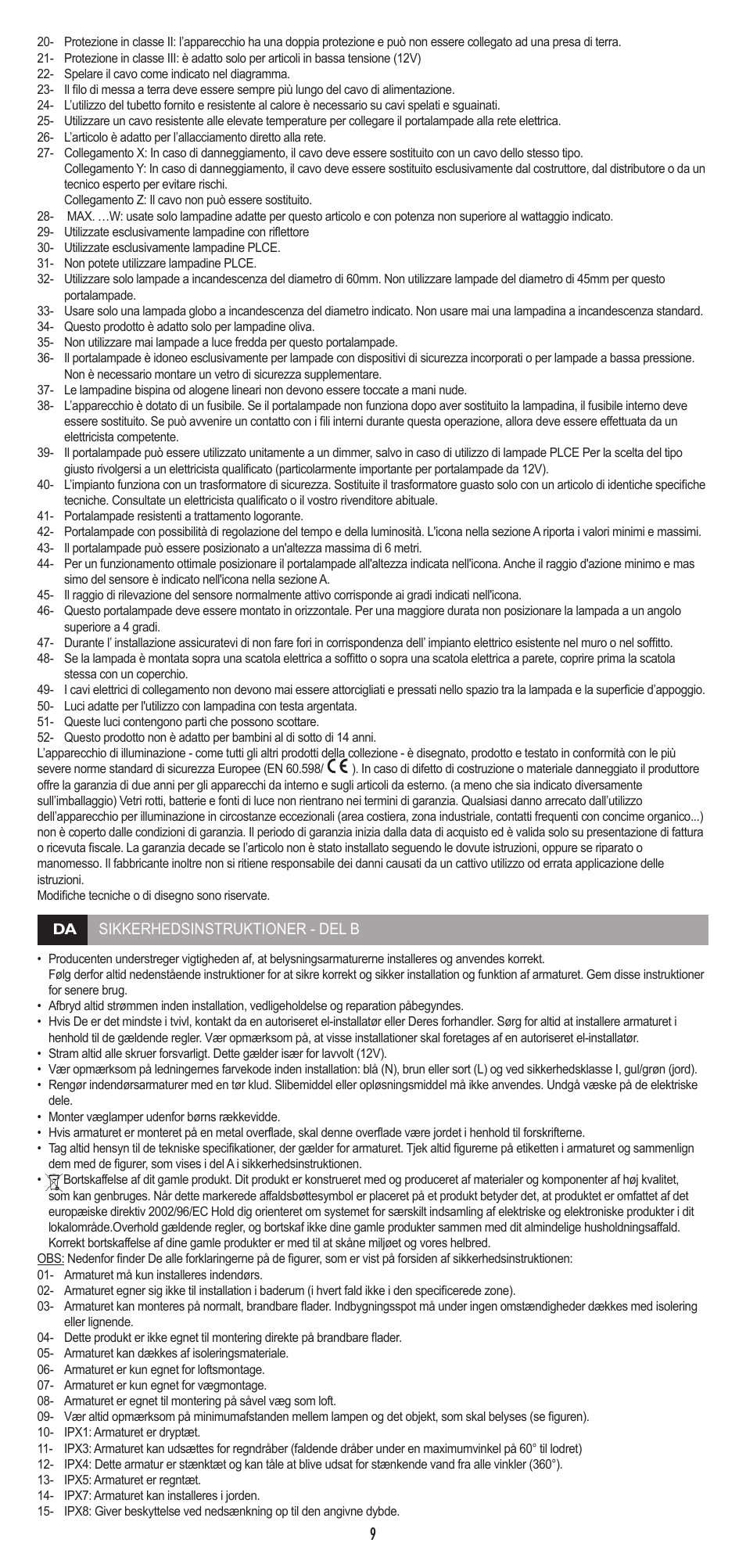 Philips myBathroom Foco empotrable User Manual | Page 9 / 32
