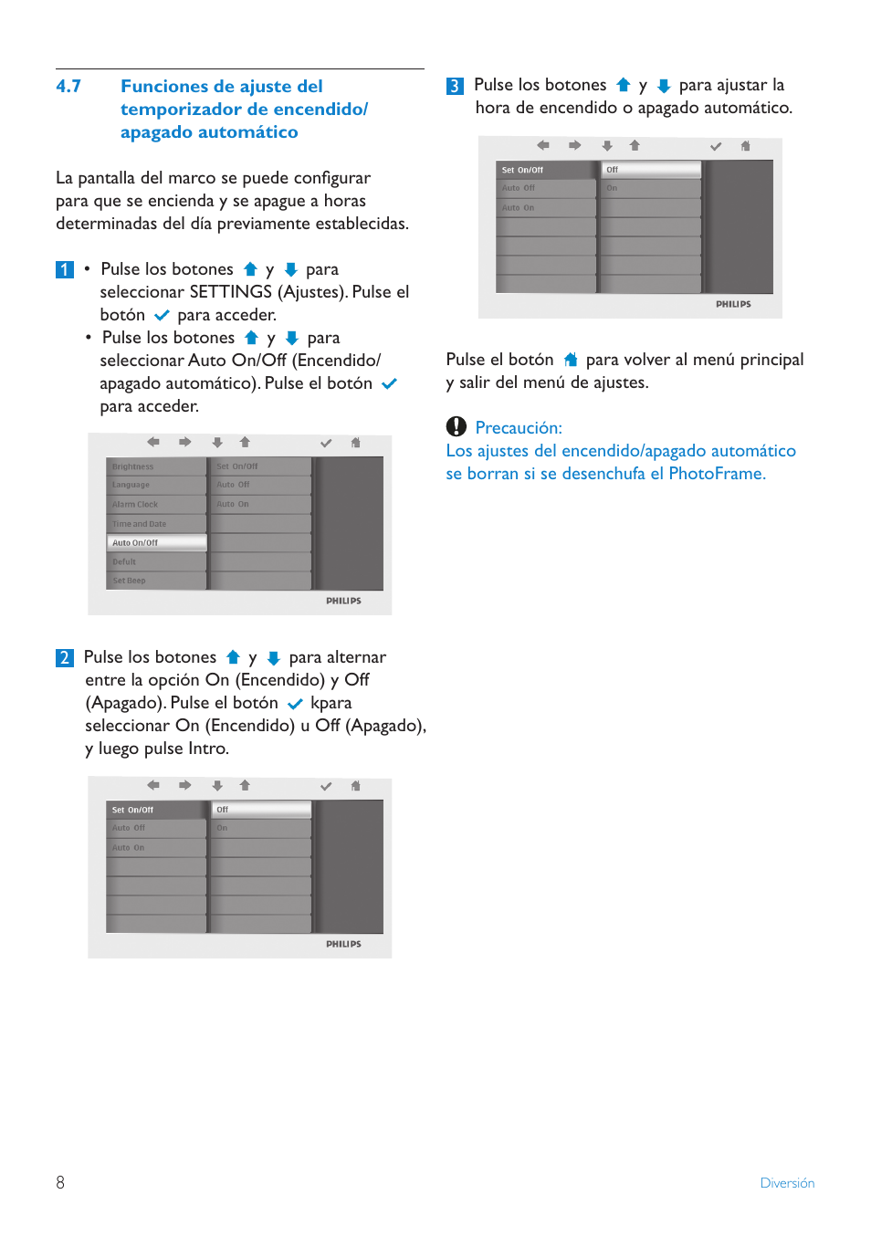 Preguntas más frecuentes, Atención al cliente y garantía | Philips PhotoFrame User Manual | Page 10 / 16