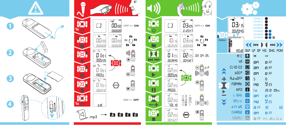 Philips Voice Tracer grabadora digital User Manual | Page 2 / 2