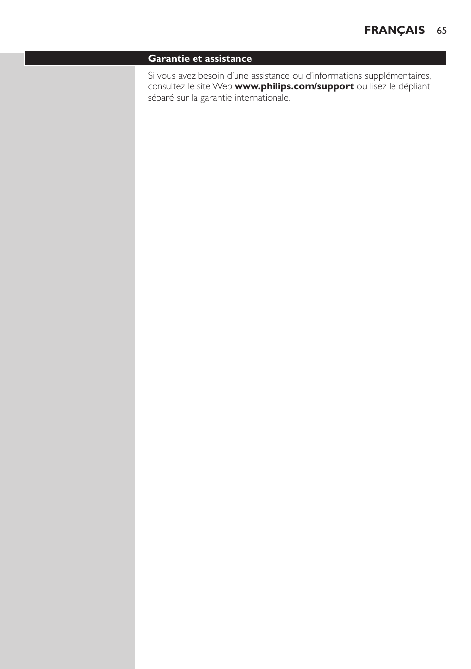 Philips HAIRCLIPPER Series 3000 cortapelos User Manual | Page 65 / 114