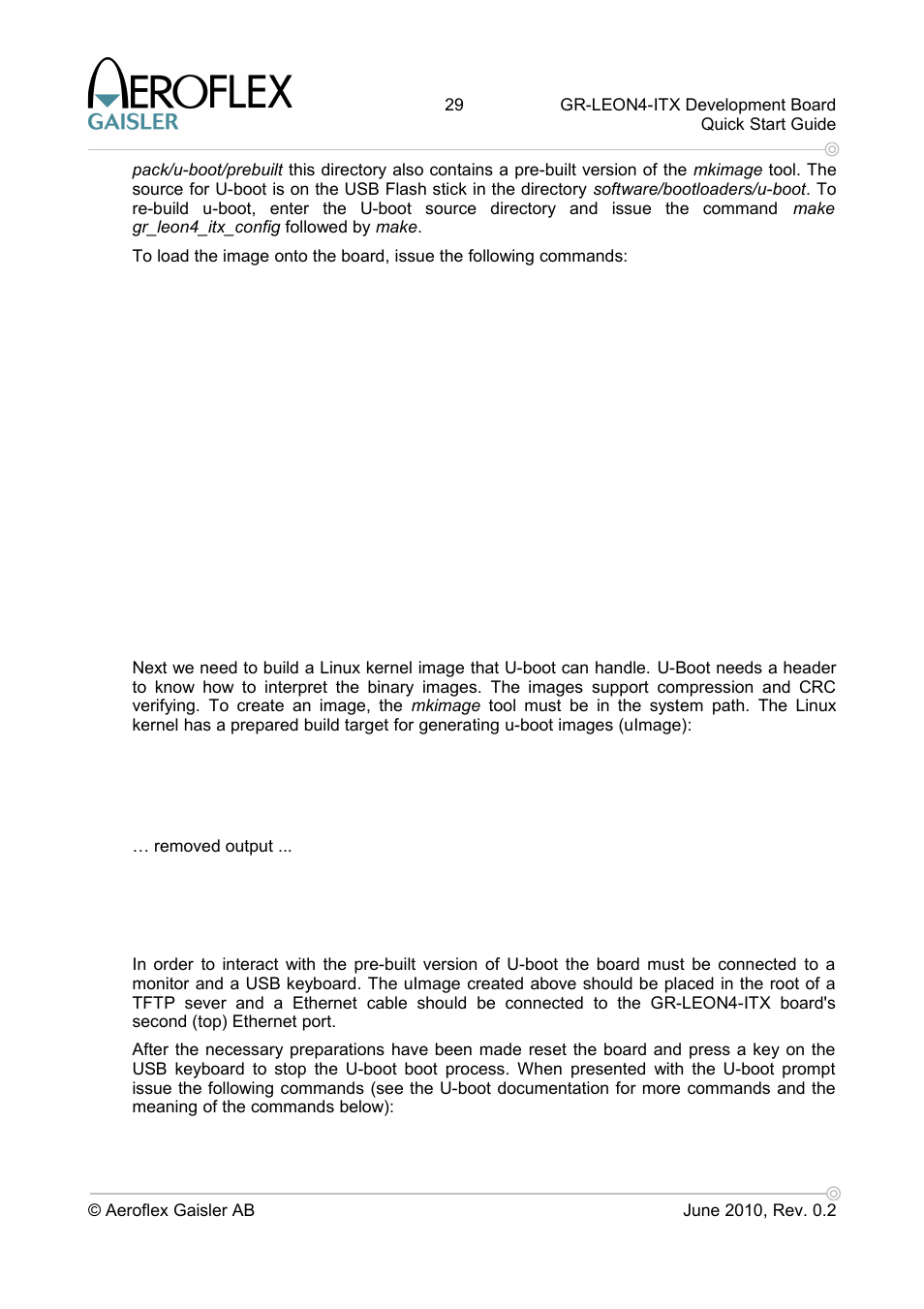 Aero-Flex GAISLER GR-LEON4-ITX User Manual | Page 29 / 32