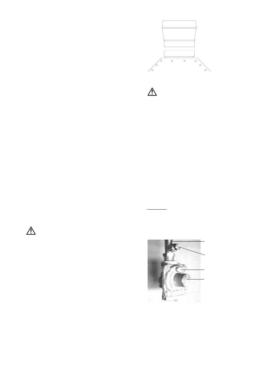 Gas connections and gas regulator | AquaStar 125B NGL User Manual | Page 7 / 20