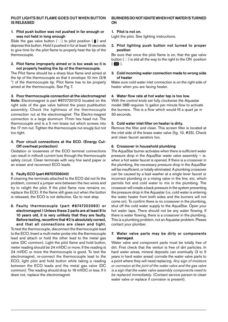 AquaStar NG User Manual | Page 14 / 24
