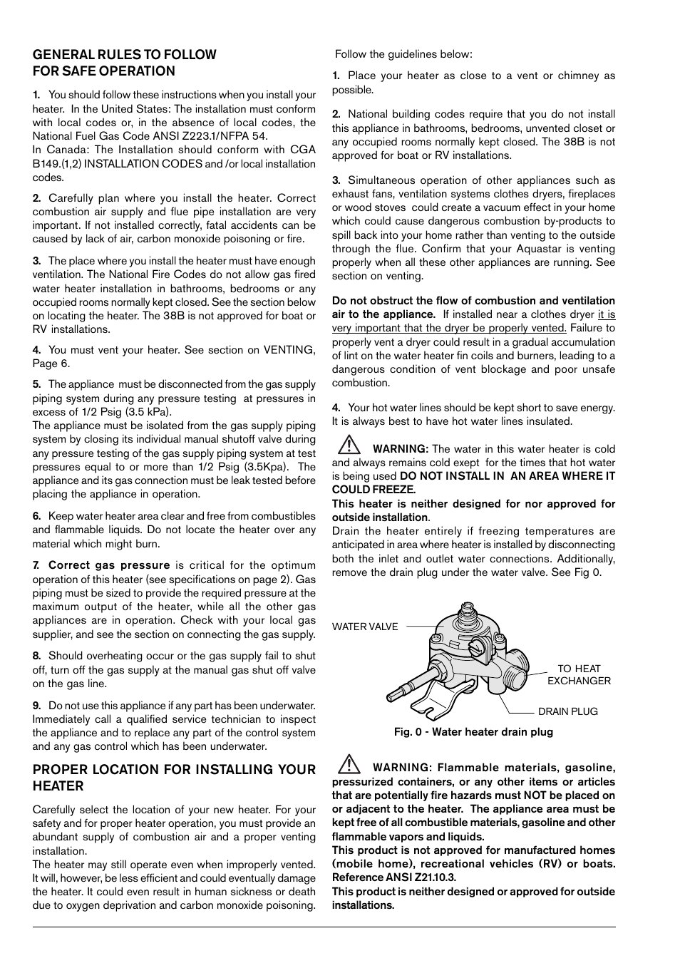 AquaStar NG User Manual | Page 4 / 24