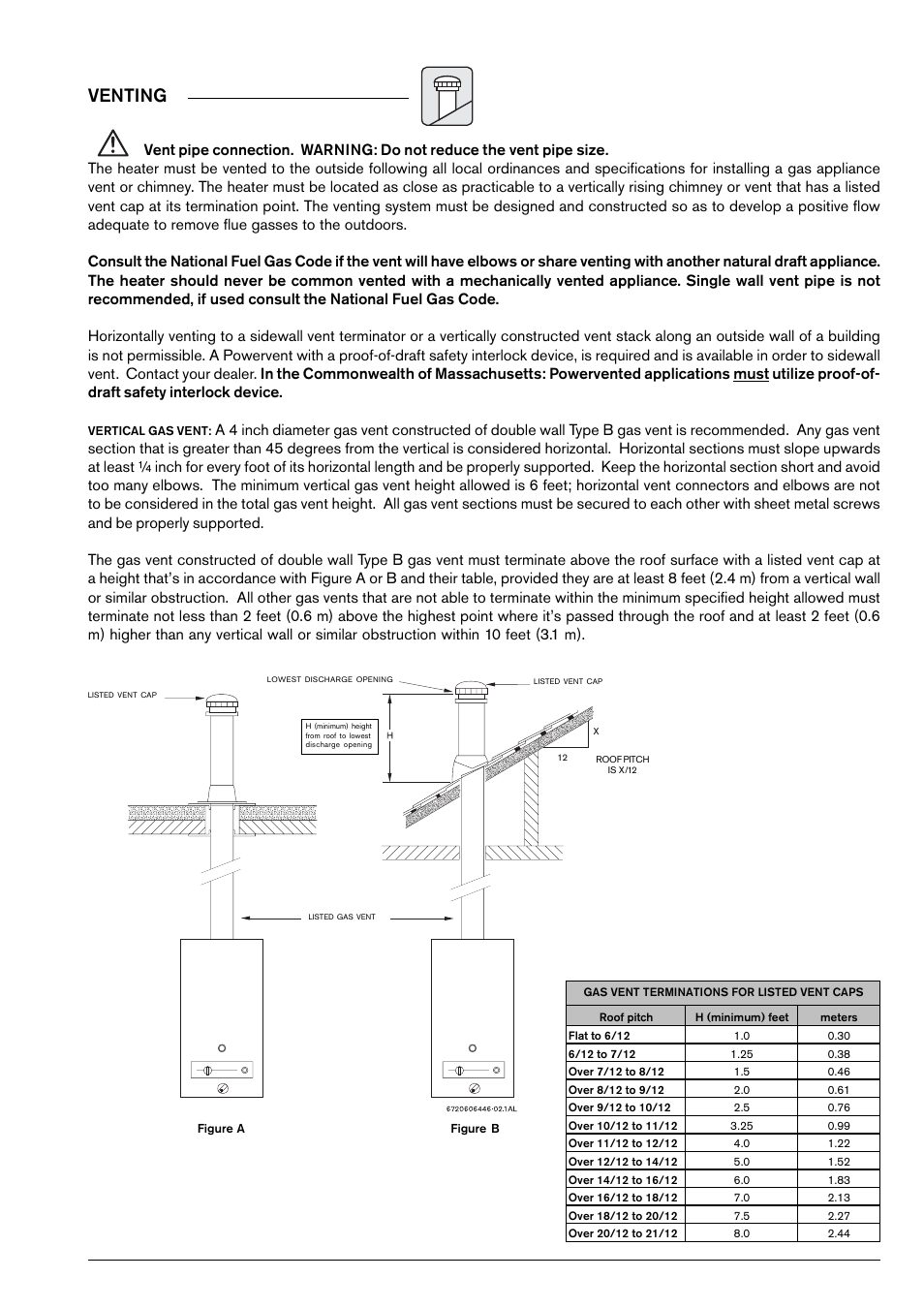 Venting | AquaStar NG User Manual | Page 7 / 24