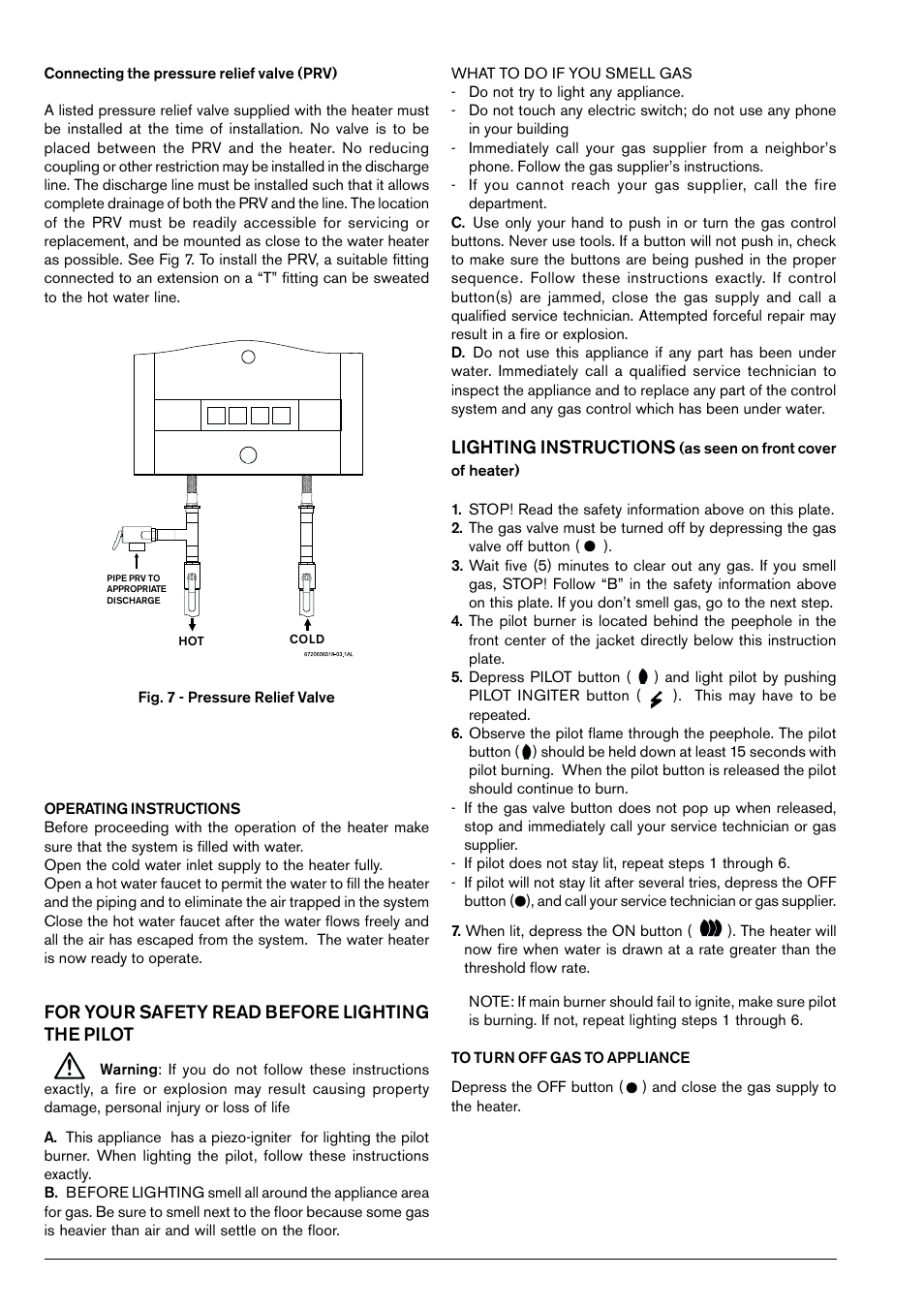 AquaStar 125B LPS User Manual | Page 12 / 24