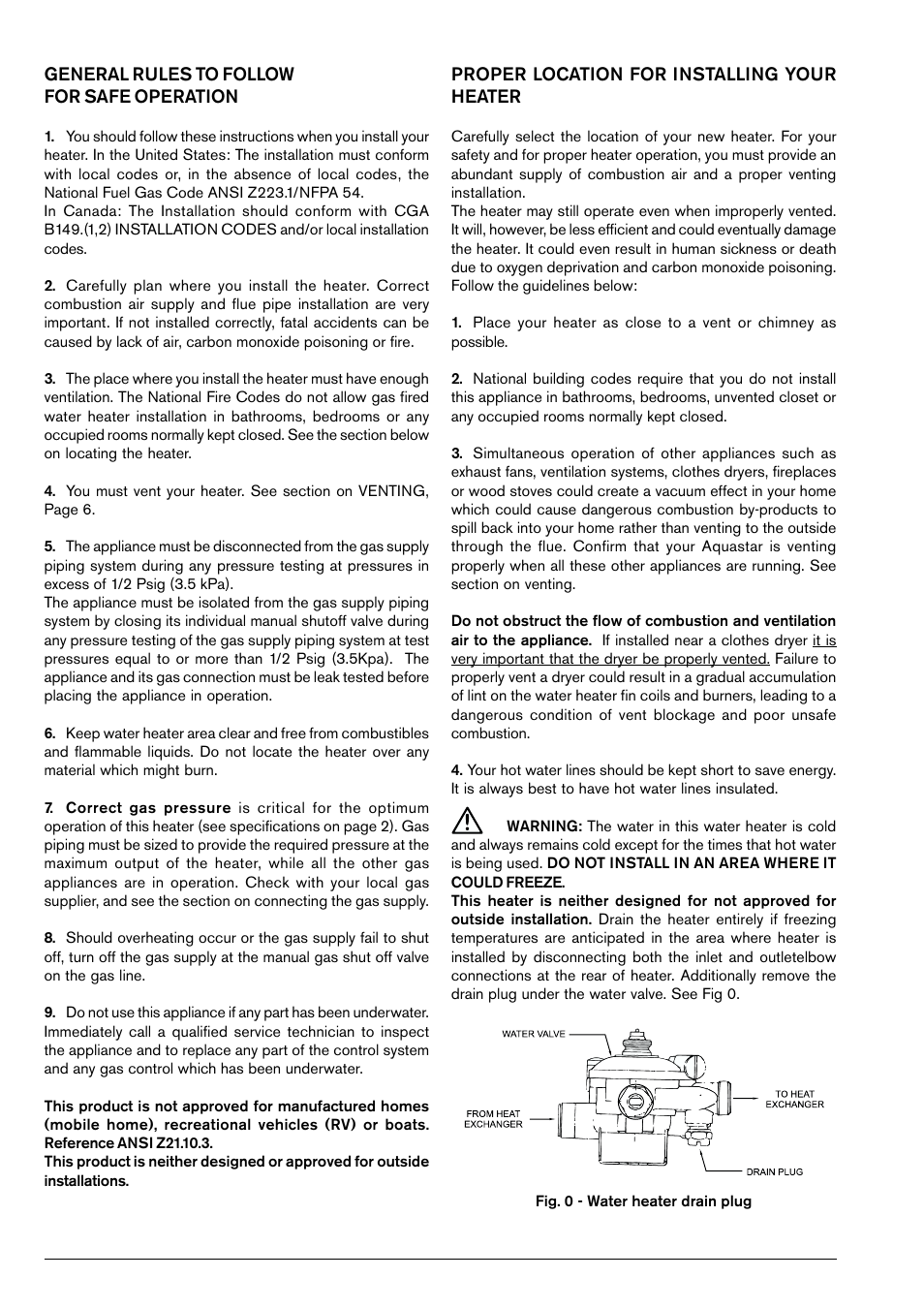 AquaStar 125B LPS User Manual | Page 4 / 24