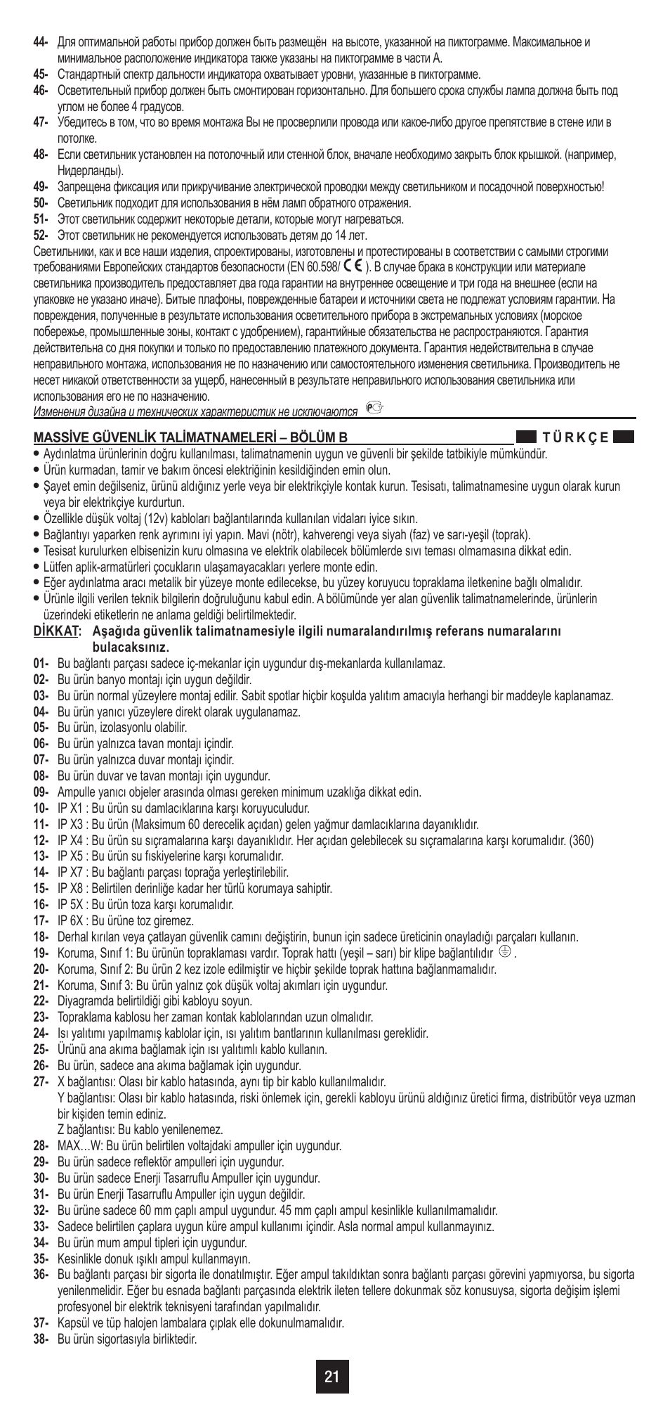 Philips Ledino Luminaria de sobremesa User Manual | Page 25 / 36