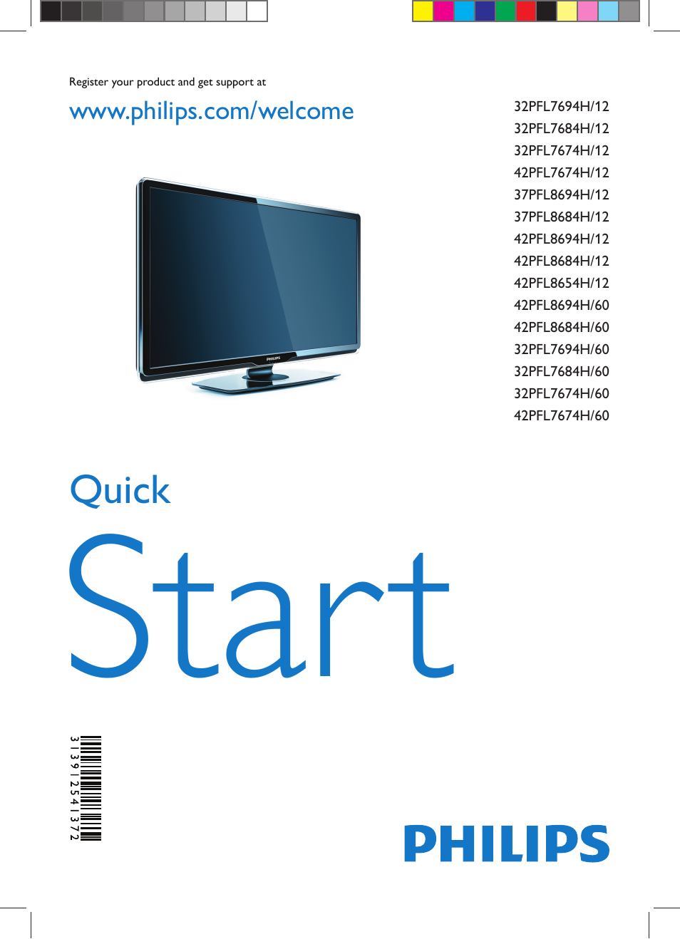 Philips TV LCD User Manual | 12 pages