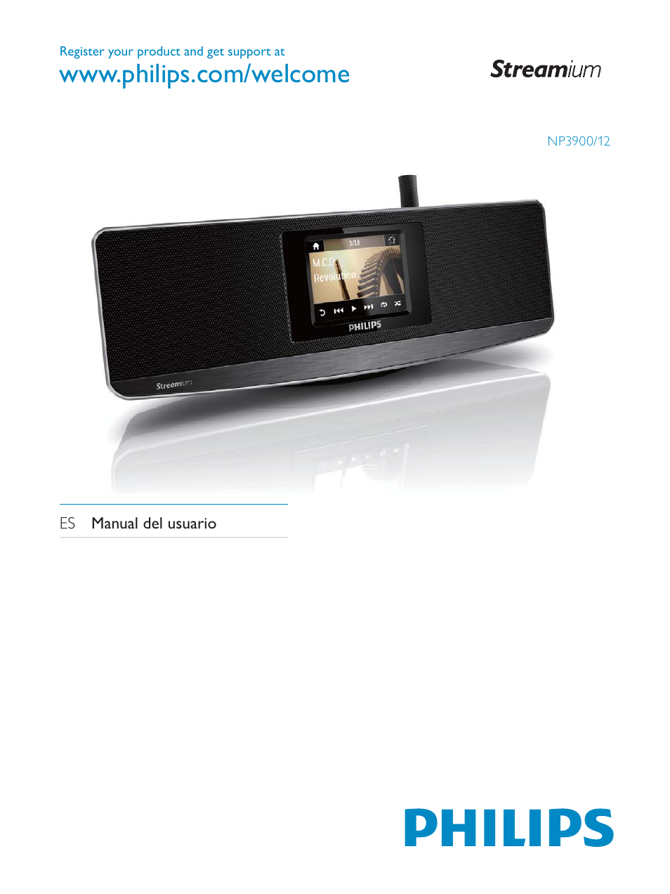 Philips Streamium Sistema Hi-Fi inalámbrico para Android™ User Manual | 55 pages